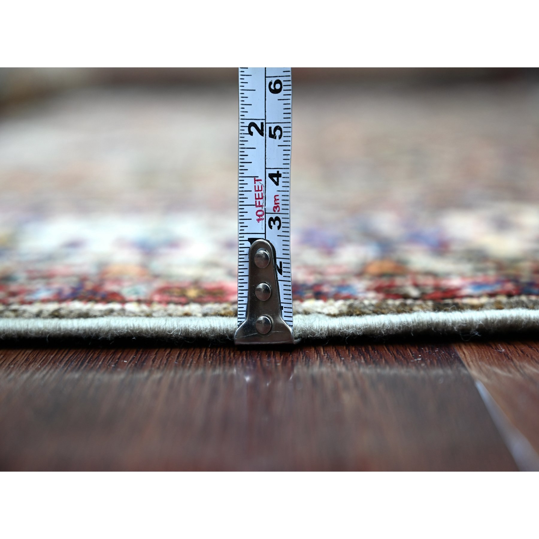 Tribal-Geometric-Hand-Knotted-Rug-106740