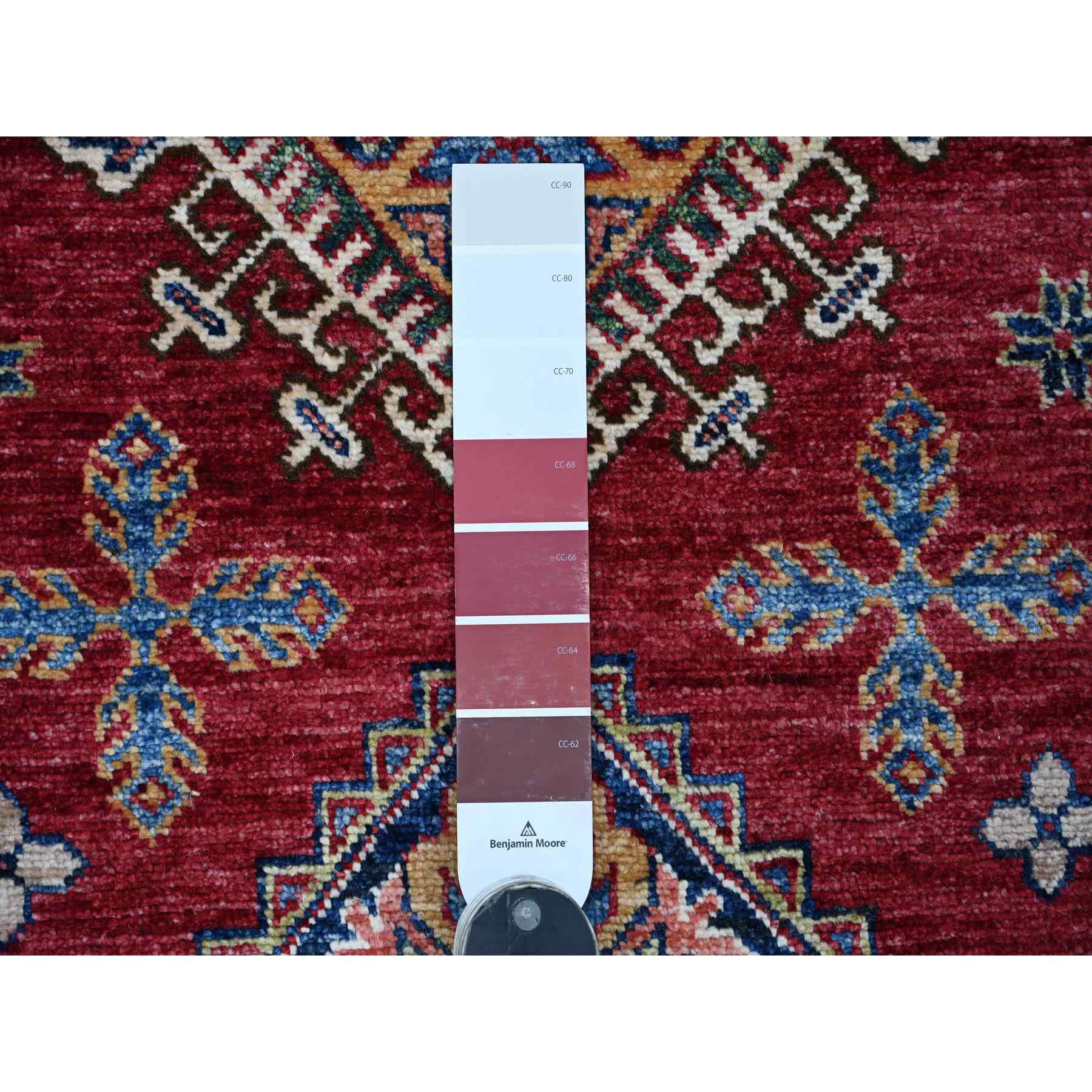 Tribal-Geometric-Hand-Knotted-Rug-106755