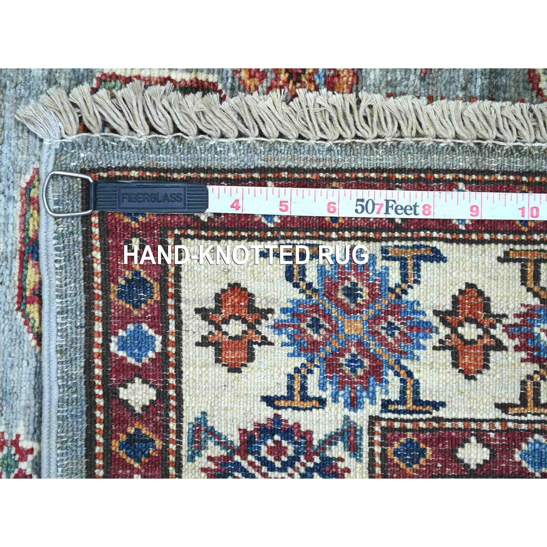 Tribal-Geometric-Hand-Knotted-Rug-106765