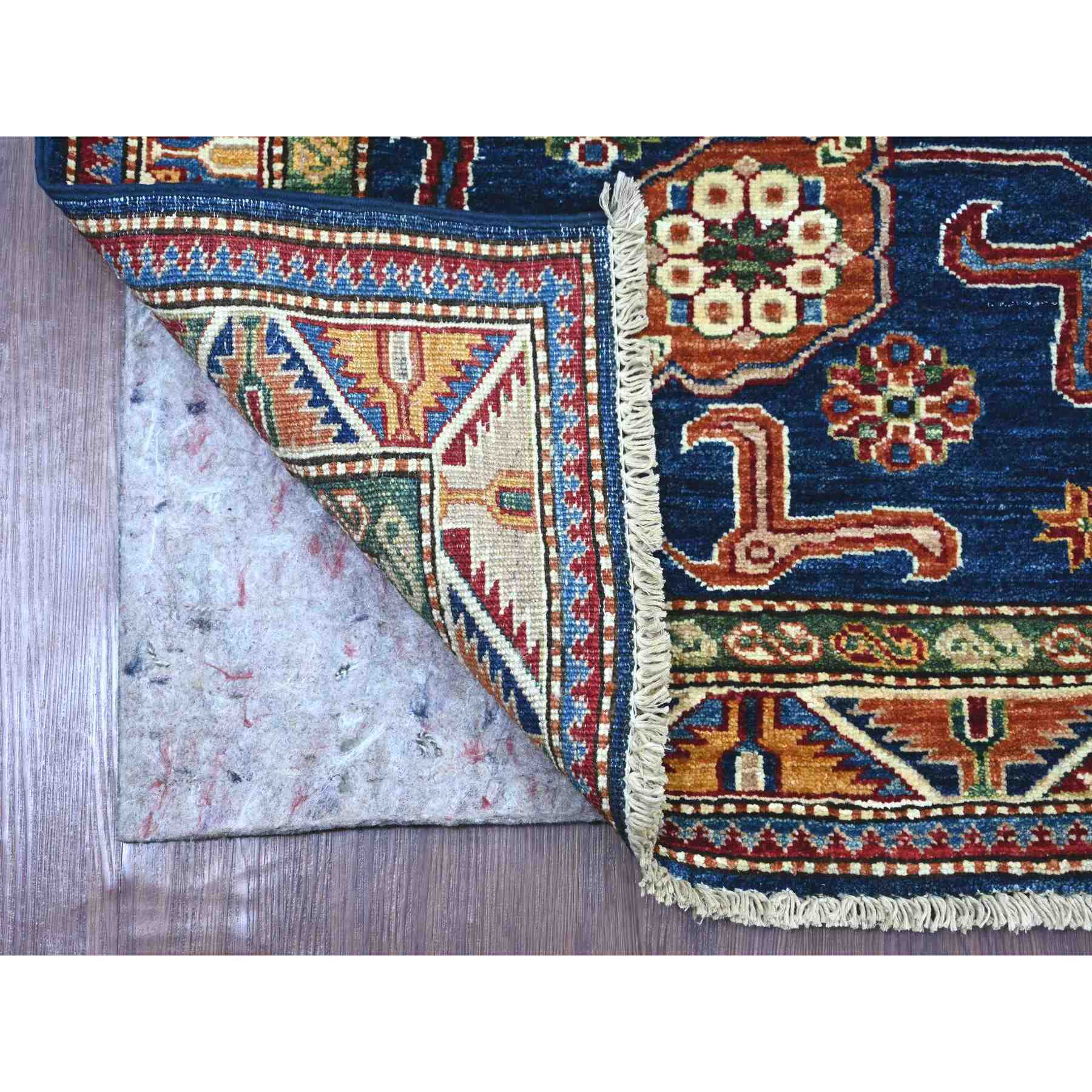Tribal-Geometric-Hand-Knotted-Rug-106770