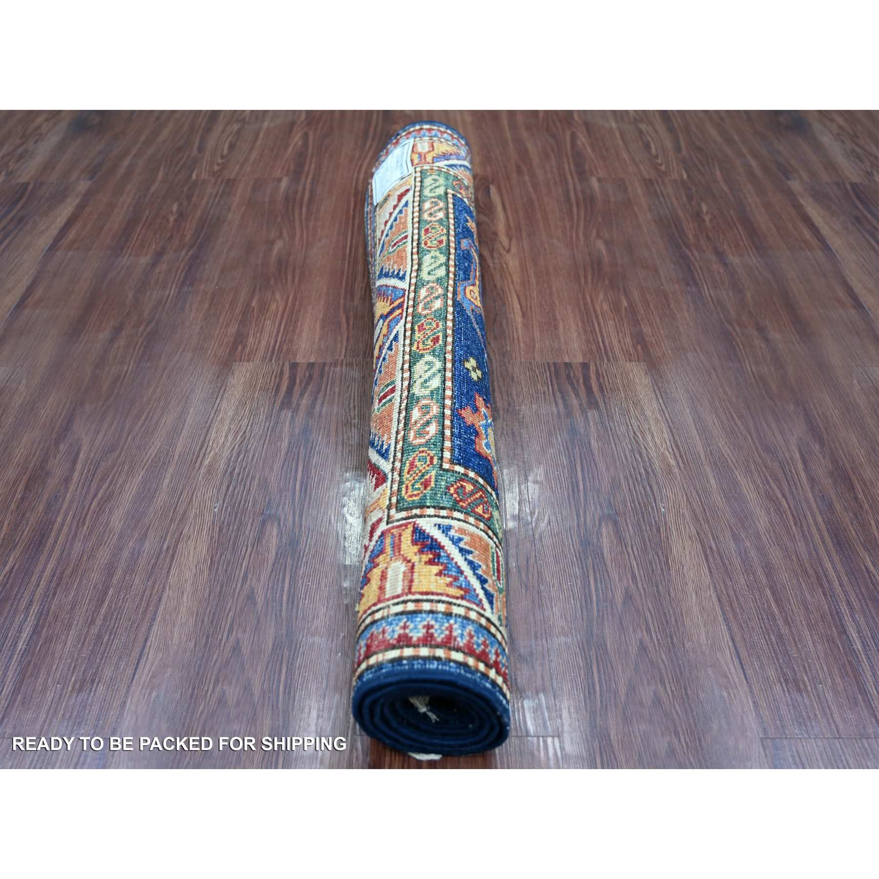 Tribal-Geometric-Hand-Knotted-Rug-106770