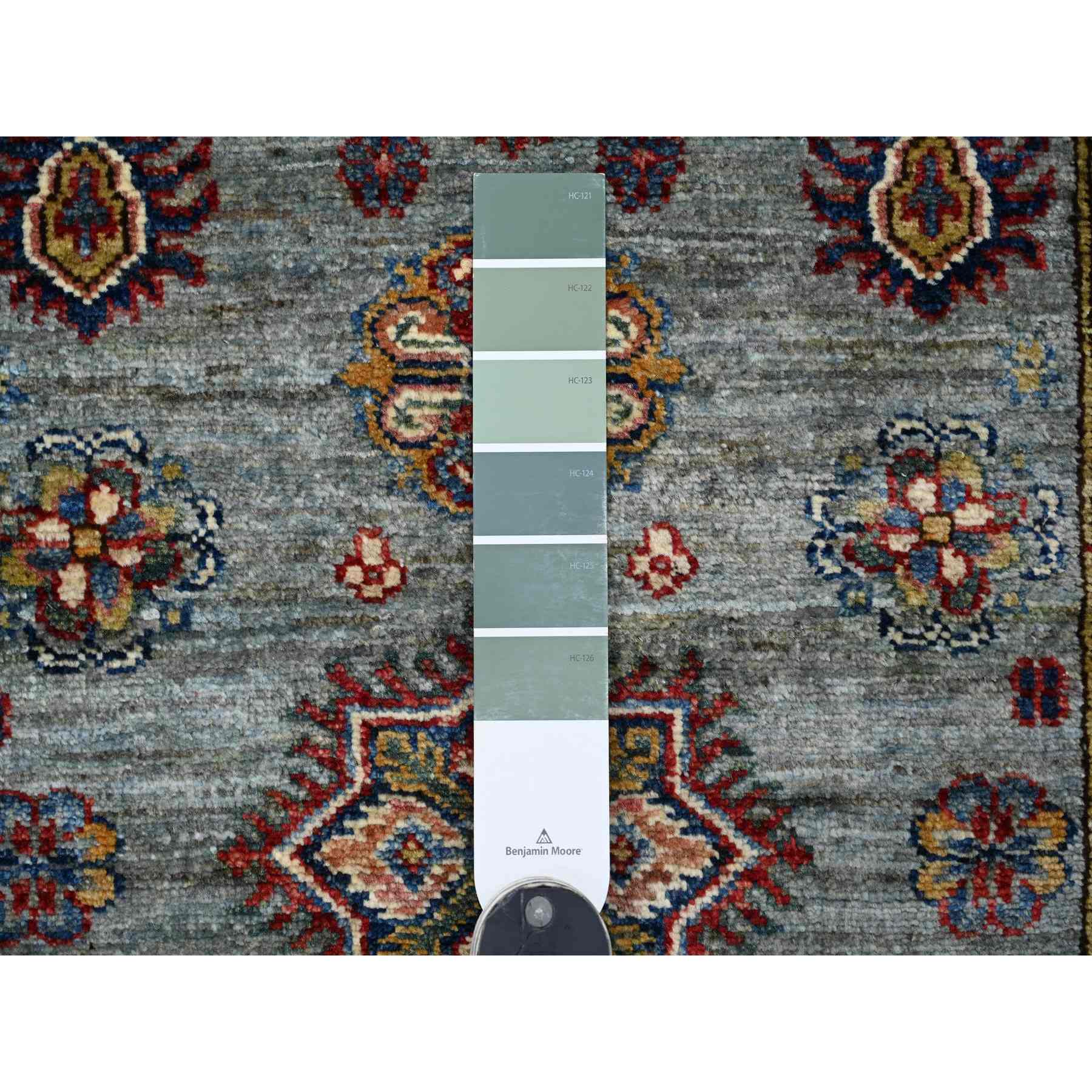 Tribal-Geometric-Hand-Knotted-Rug-106775