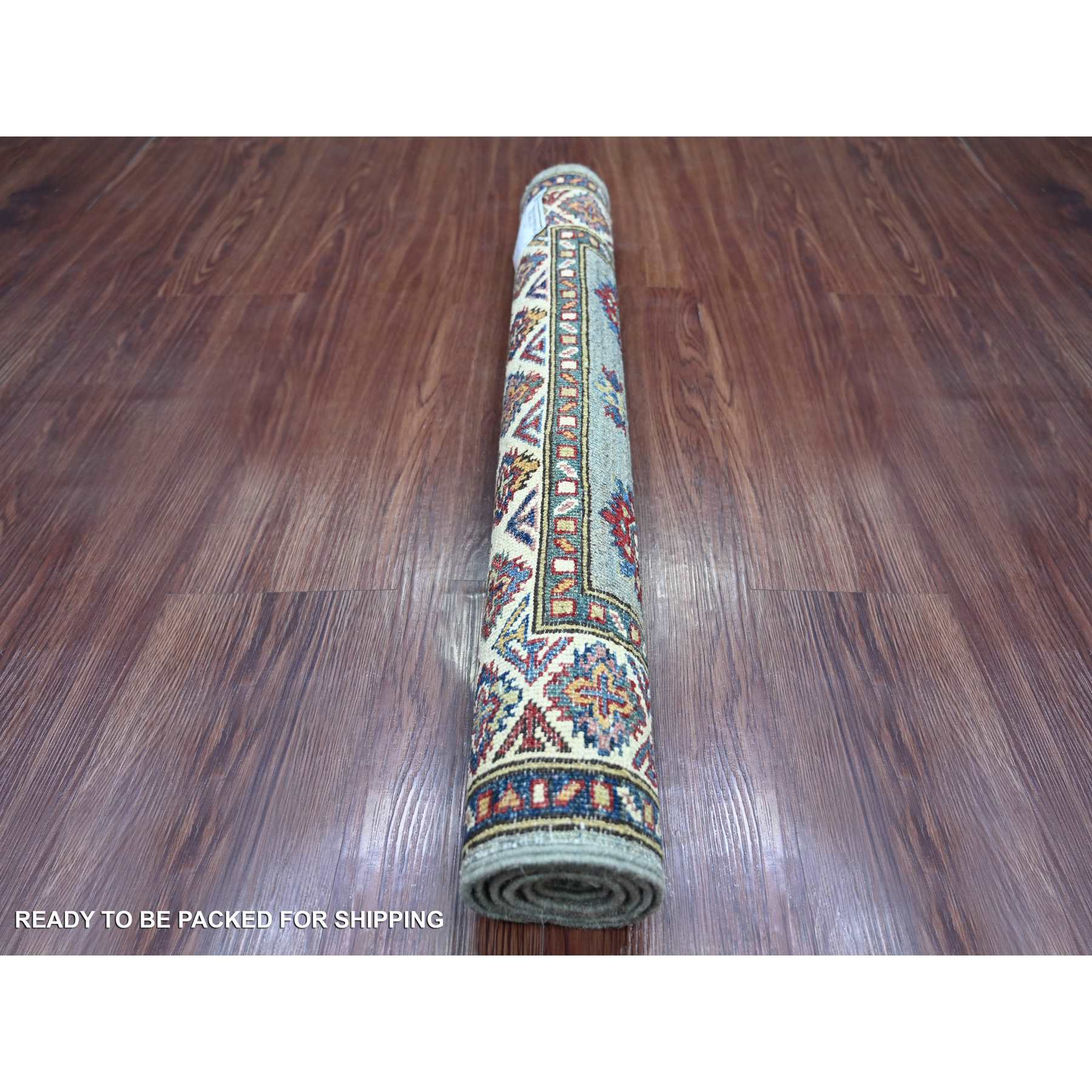 Tribal-Geometric-Hand-Knotted-Rug-106775