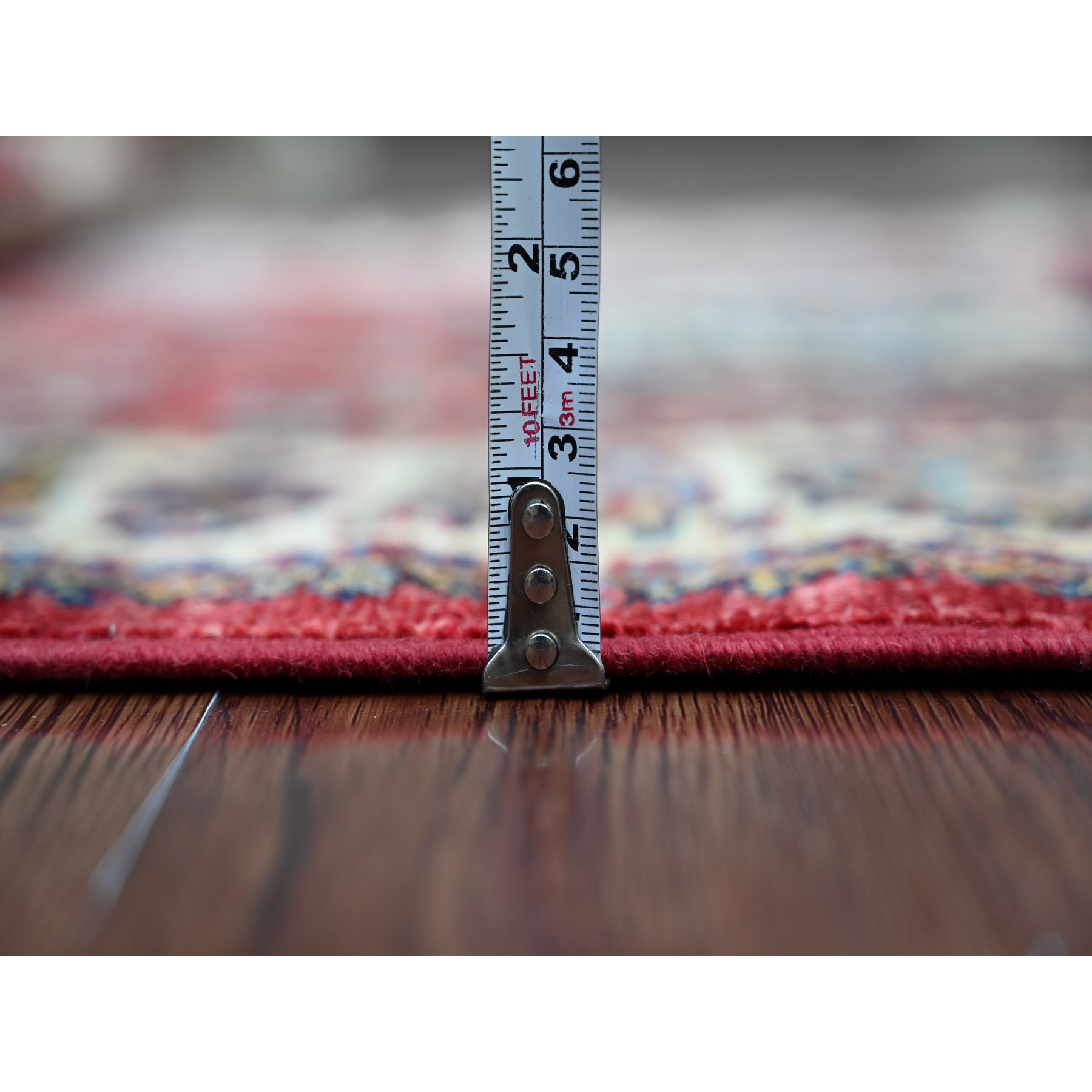Tribal-Geometric-Hand-Knotted-Rug-106780