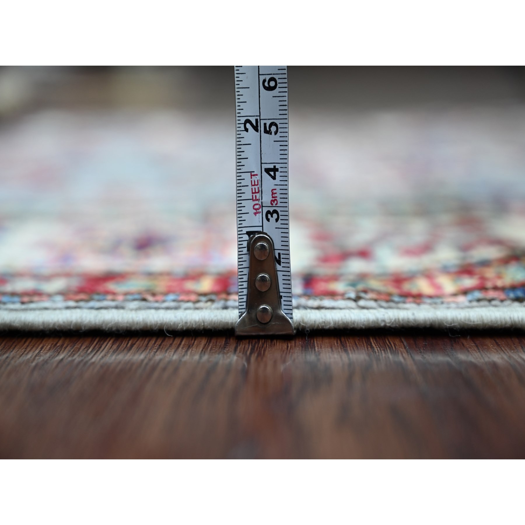 Tribal-Geometric-Hand-Knotted-Rug-106790