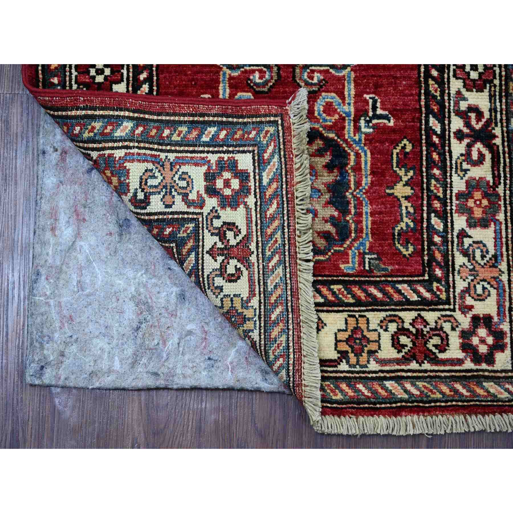 Tribal-Geometric-Hand-Knotted-Rug-106795