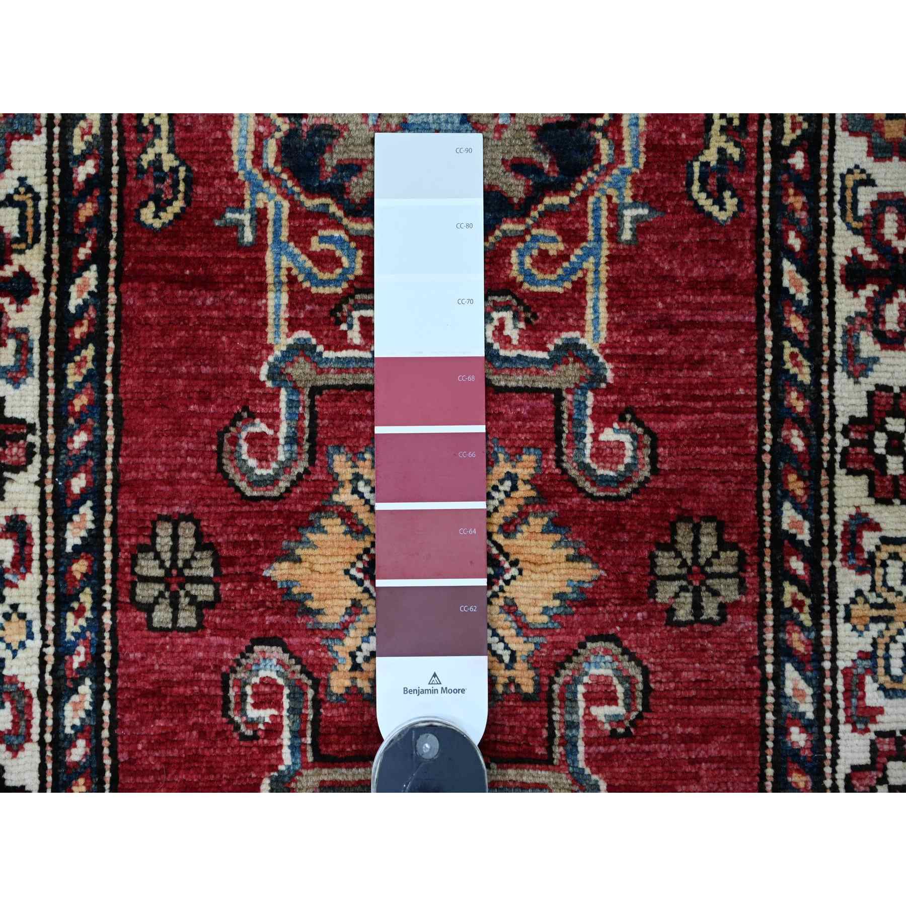 Tribal-Geometric-Hand-Knotted-Rug-106795