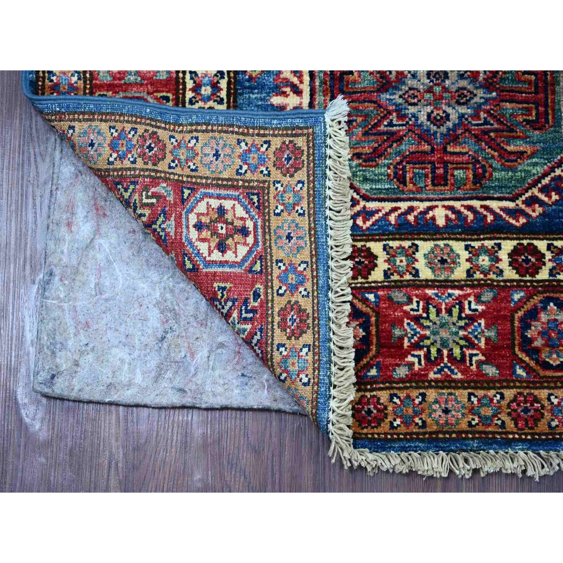 Tribal-Geometric-Hand-Knotted-Rug-106805