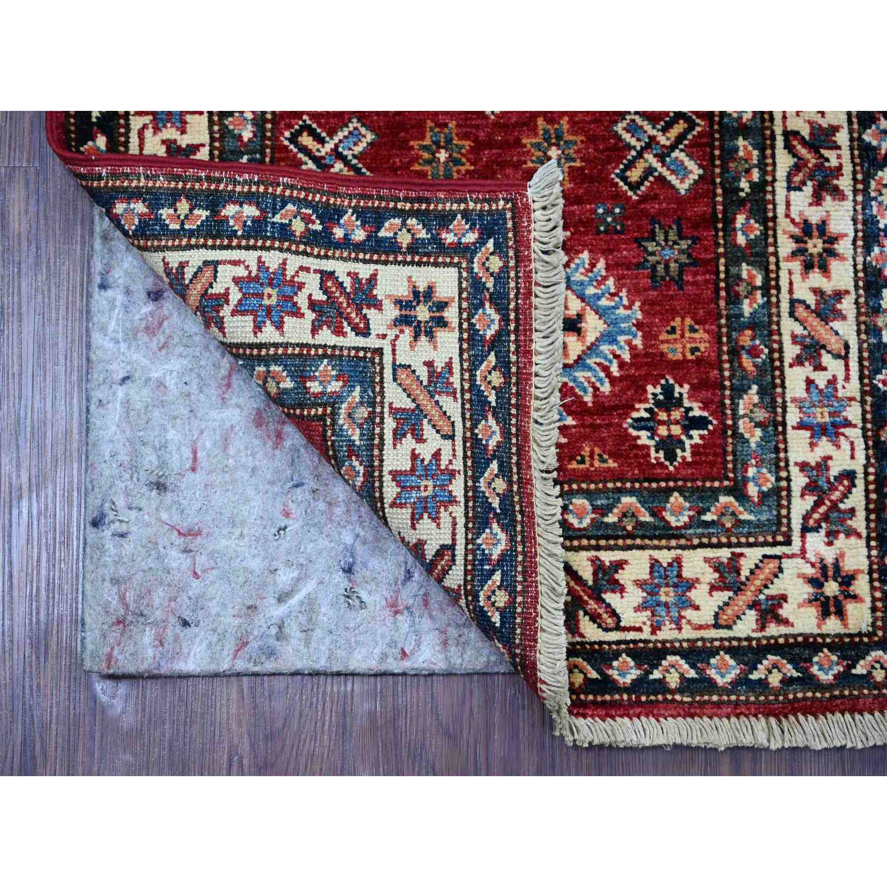 Tribal-Geometric-Hand-Knotted-Rug-106815