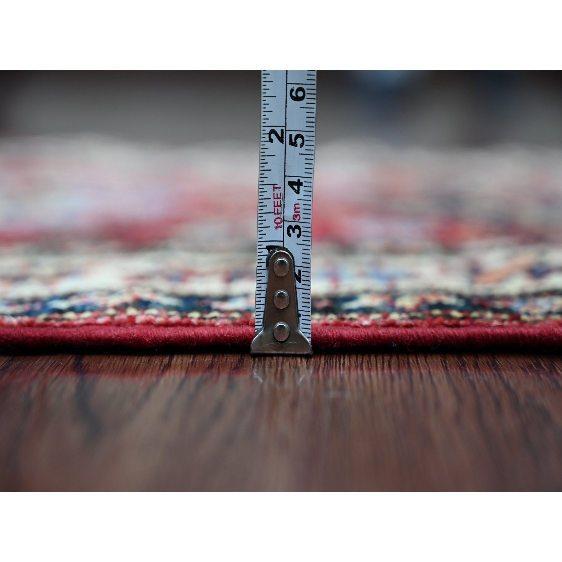 Tribal-Geometric-Hand-Knotted-Rug-106815