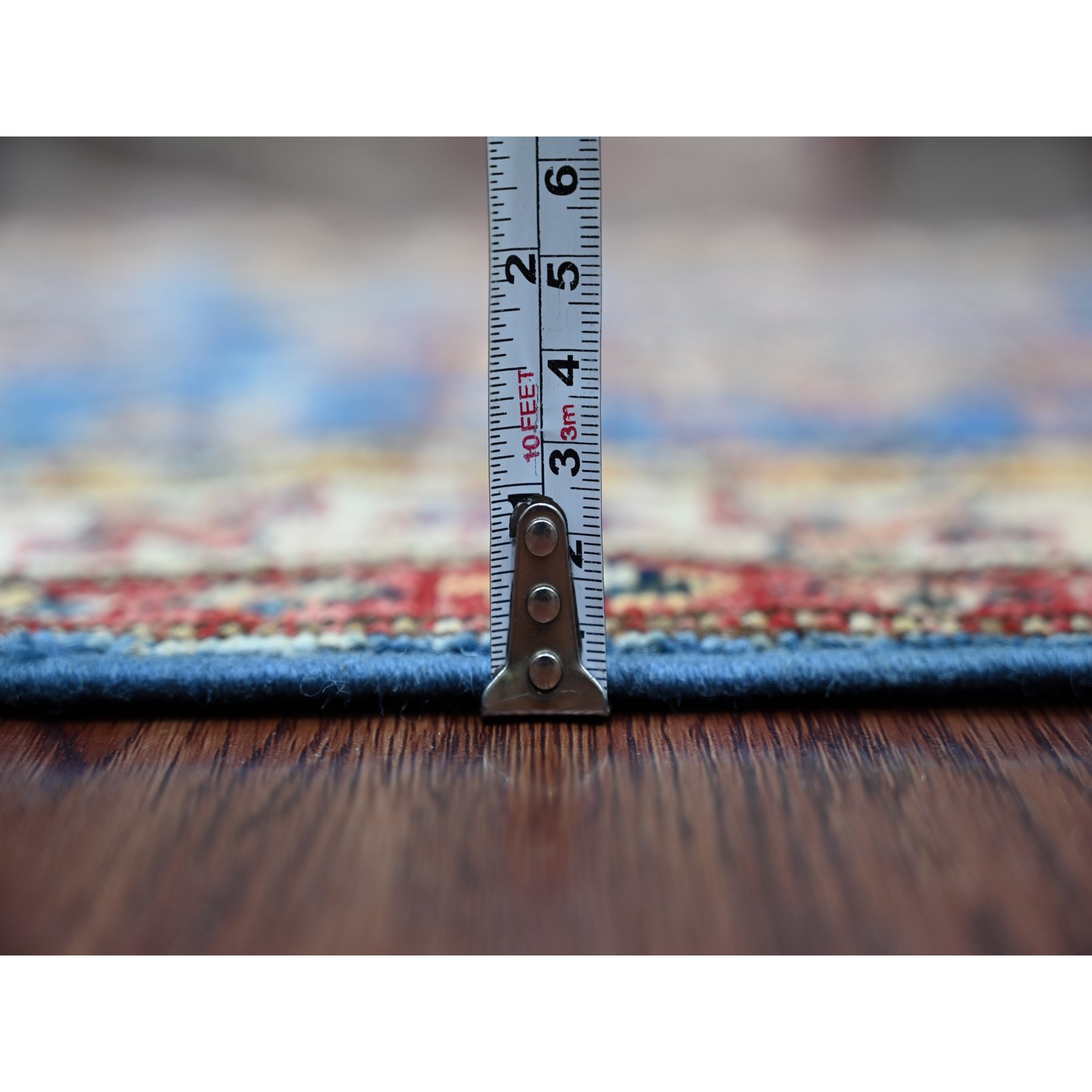 Tribal-Geometric-Hand-Knotted-Rug-106820