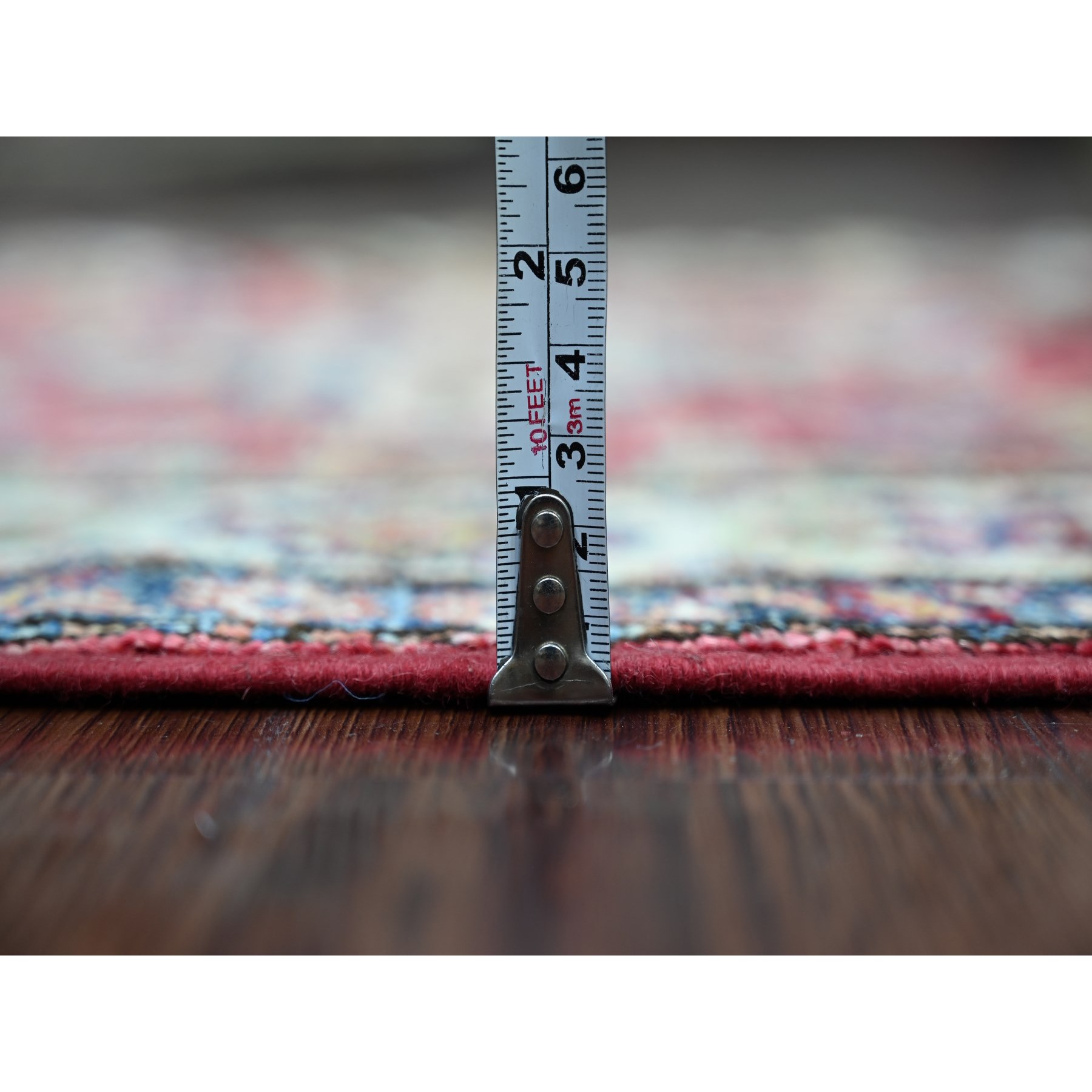 Tribal-Geometric-Hand-Knotted-Rug-106825