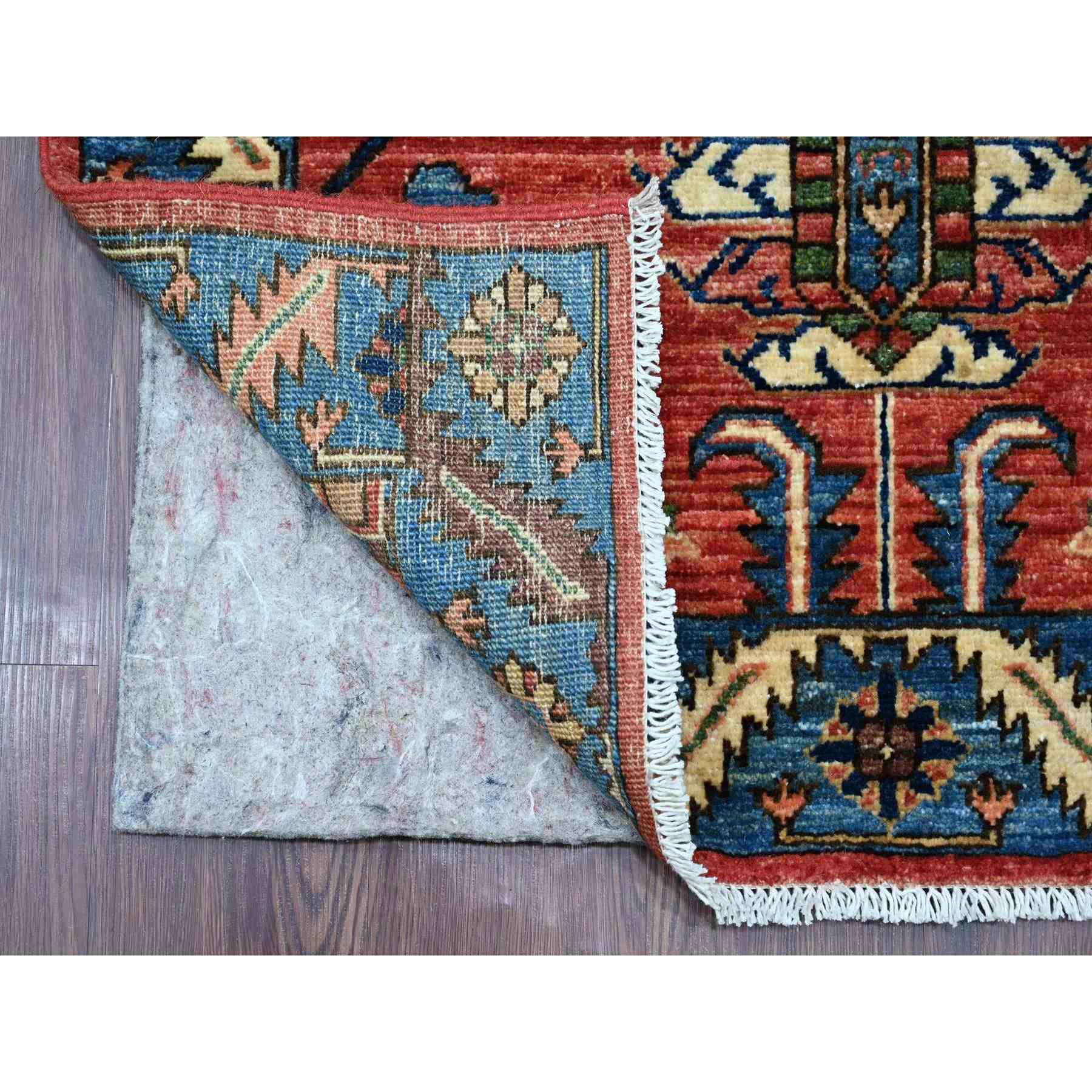 Tribal-Geometric-Hand-Knotted-Rug-106870