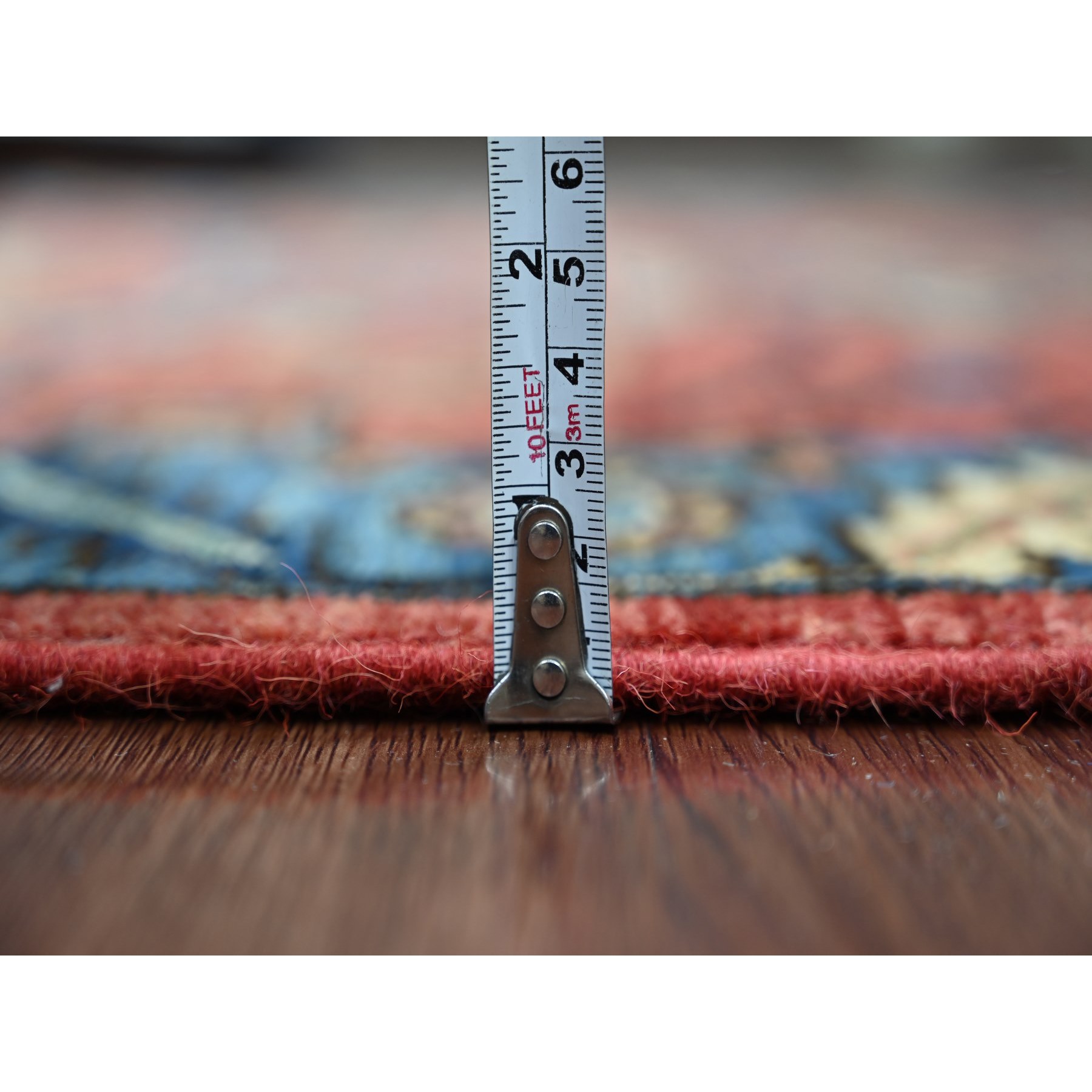 Tribal-Geometric-Hand-Knotted-Rug-106870