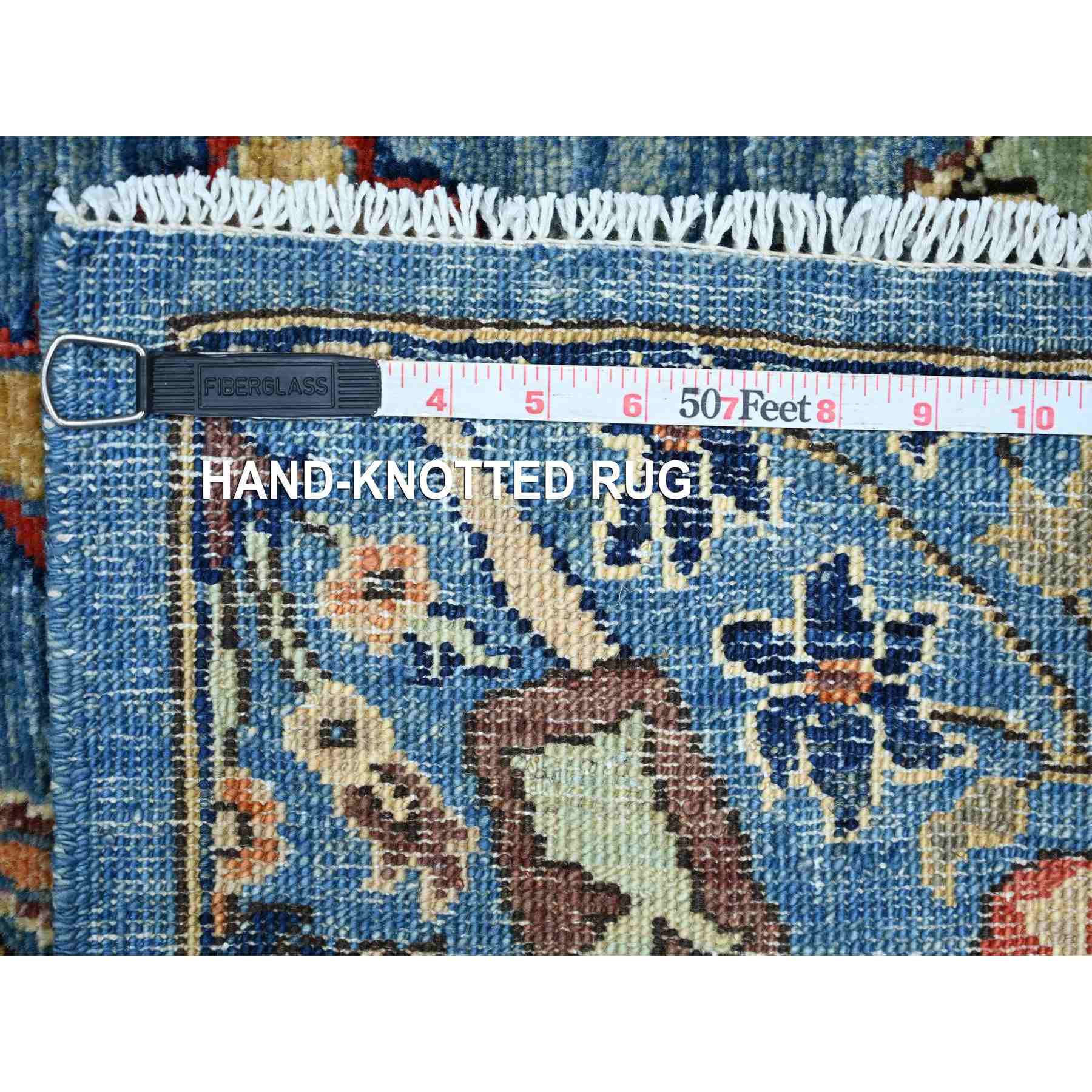 Tribal-Geometric-Hand-Knotted-Rug-106875