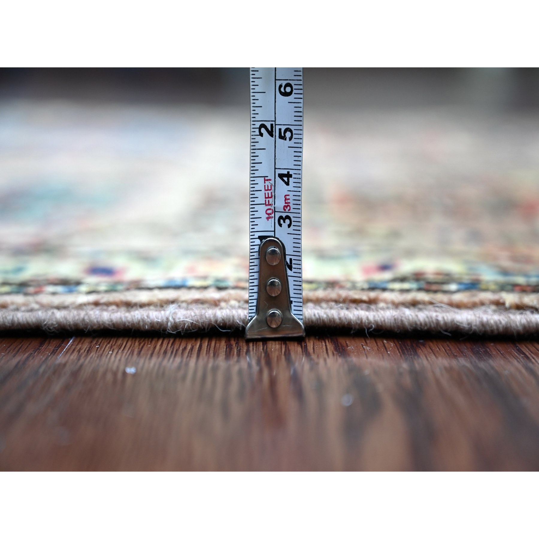 Tribal-Geometric-Hand-Knotted-Rug-106880