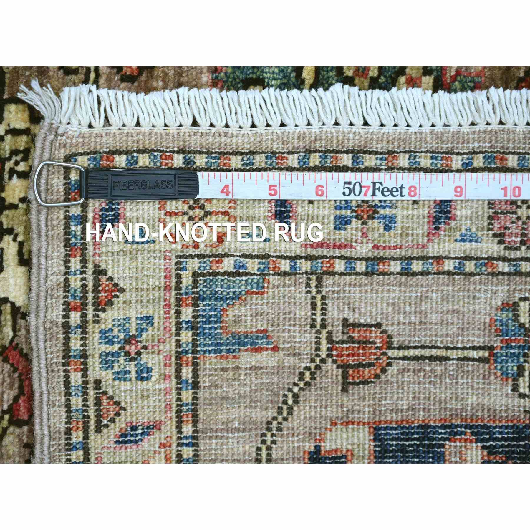 Tribal-Geometric-Hand-Knotted-Rug-106880
