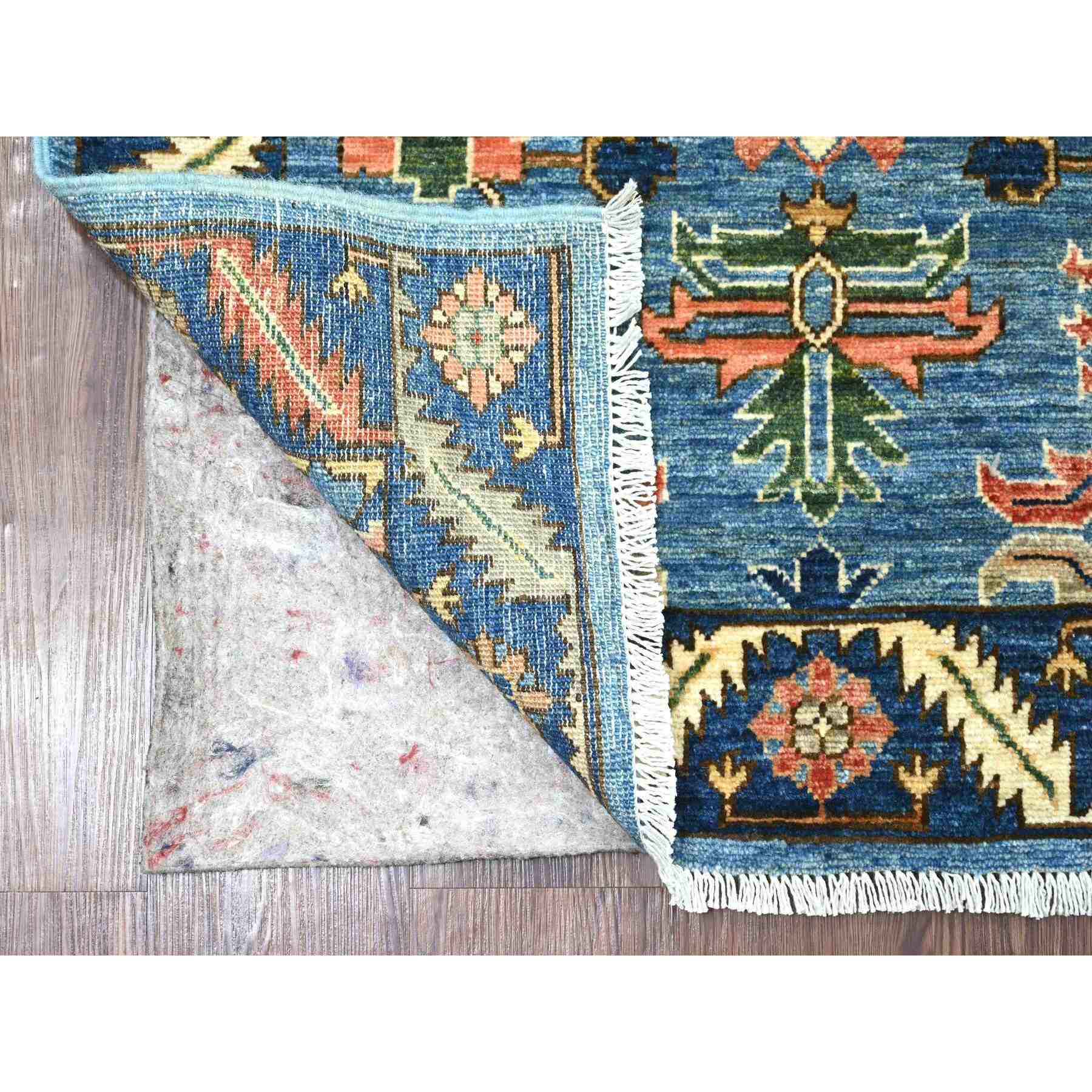 Tribal-Geometric-Hand-Knotted-Rug-106885
