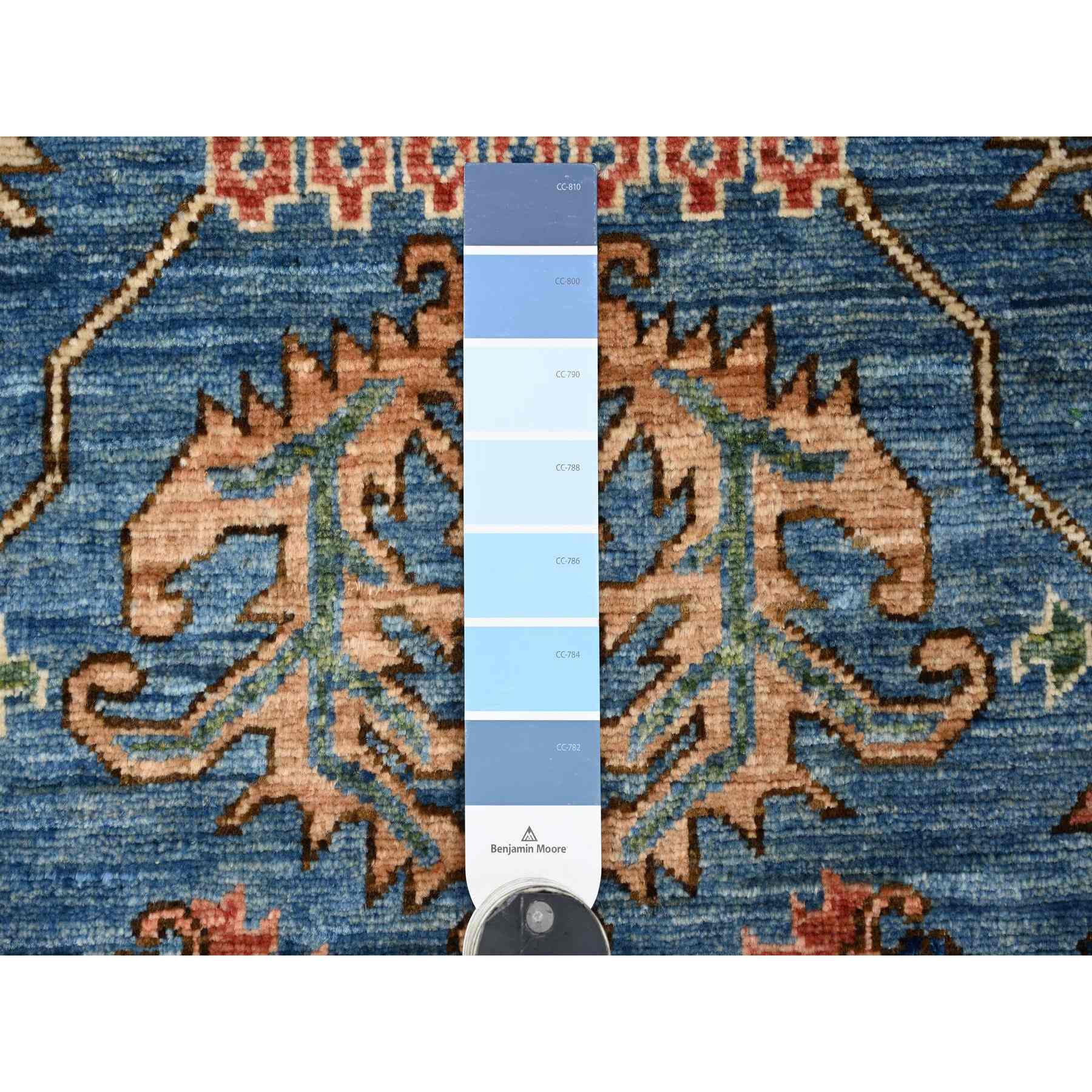 Tribal-Geometric-Hand-Knotted-Rug-106885