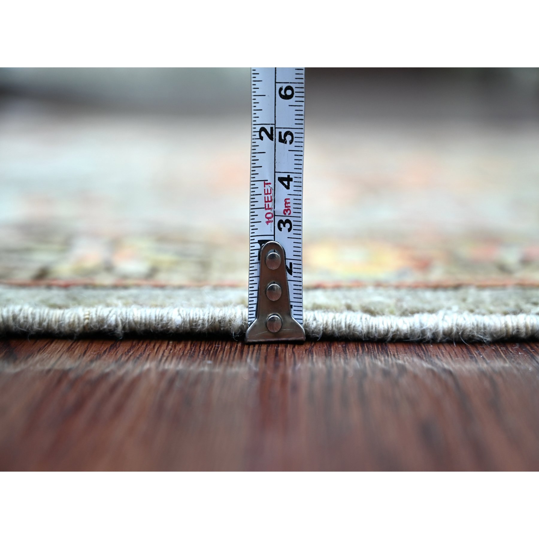 Tribal-Geometric-Hand-Knotted-Rug-106890