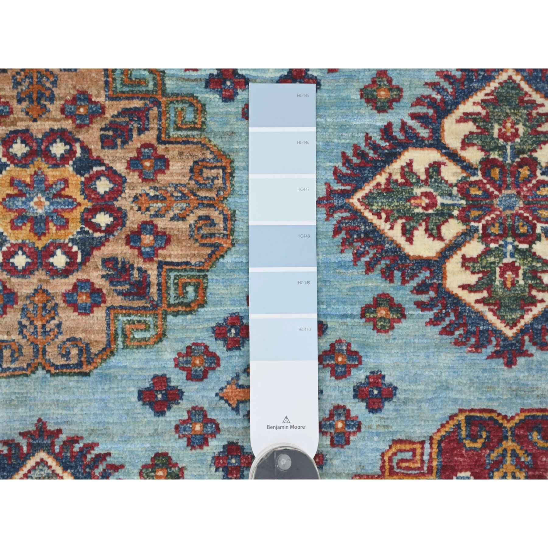 Tribal-Geometric-Hand-Knotted-Rug-107005