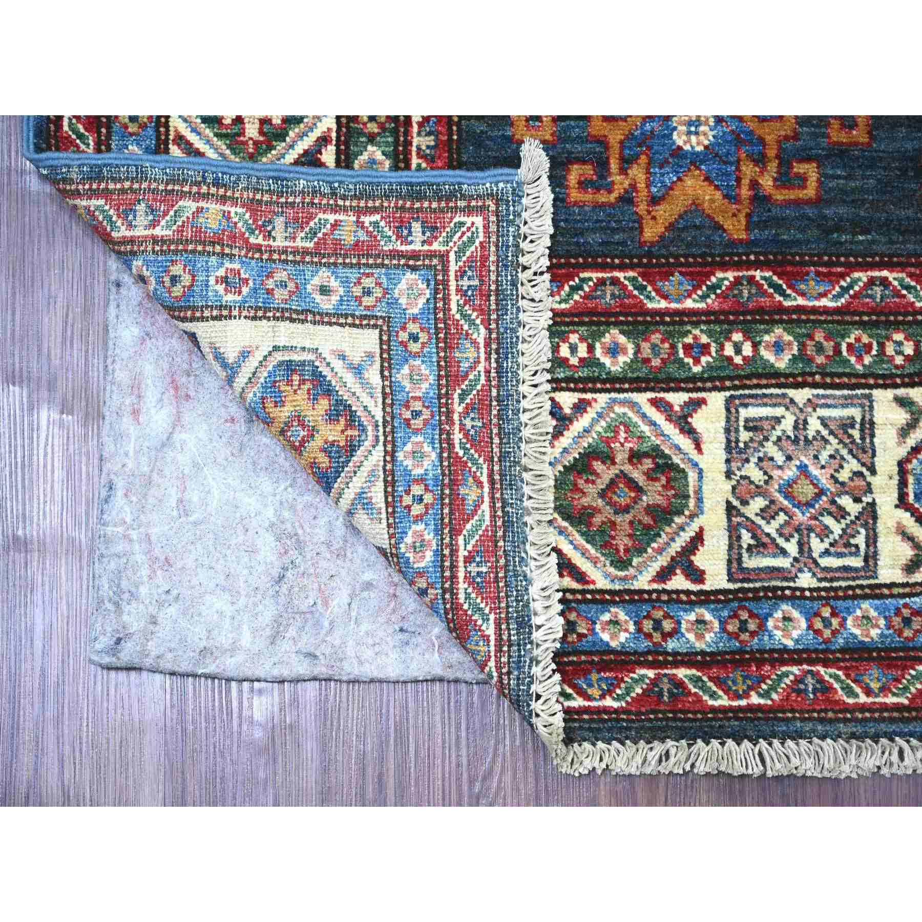 Tribal-Geometric-Hand-Knotted-Rug-107040
