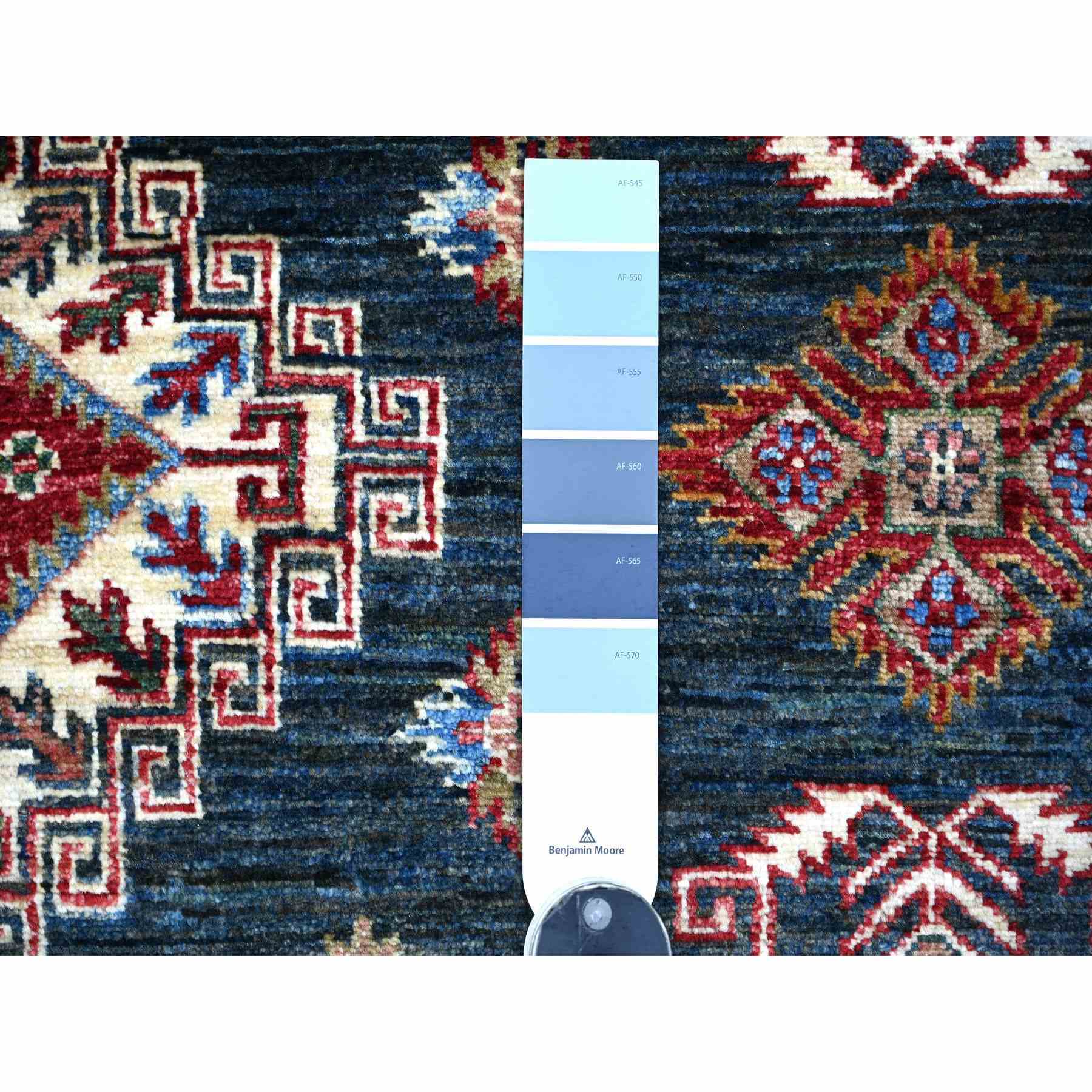 Tribal-Geometric-Hand-Knotted-Rug-107040