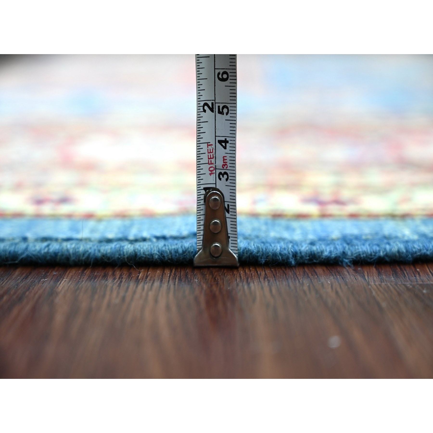 Tribal-Geometric-Hand-Knotted-Rug-107050
