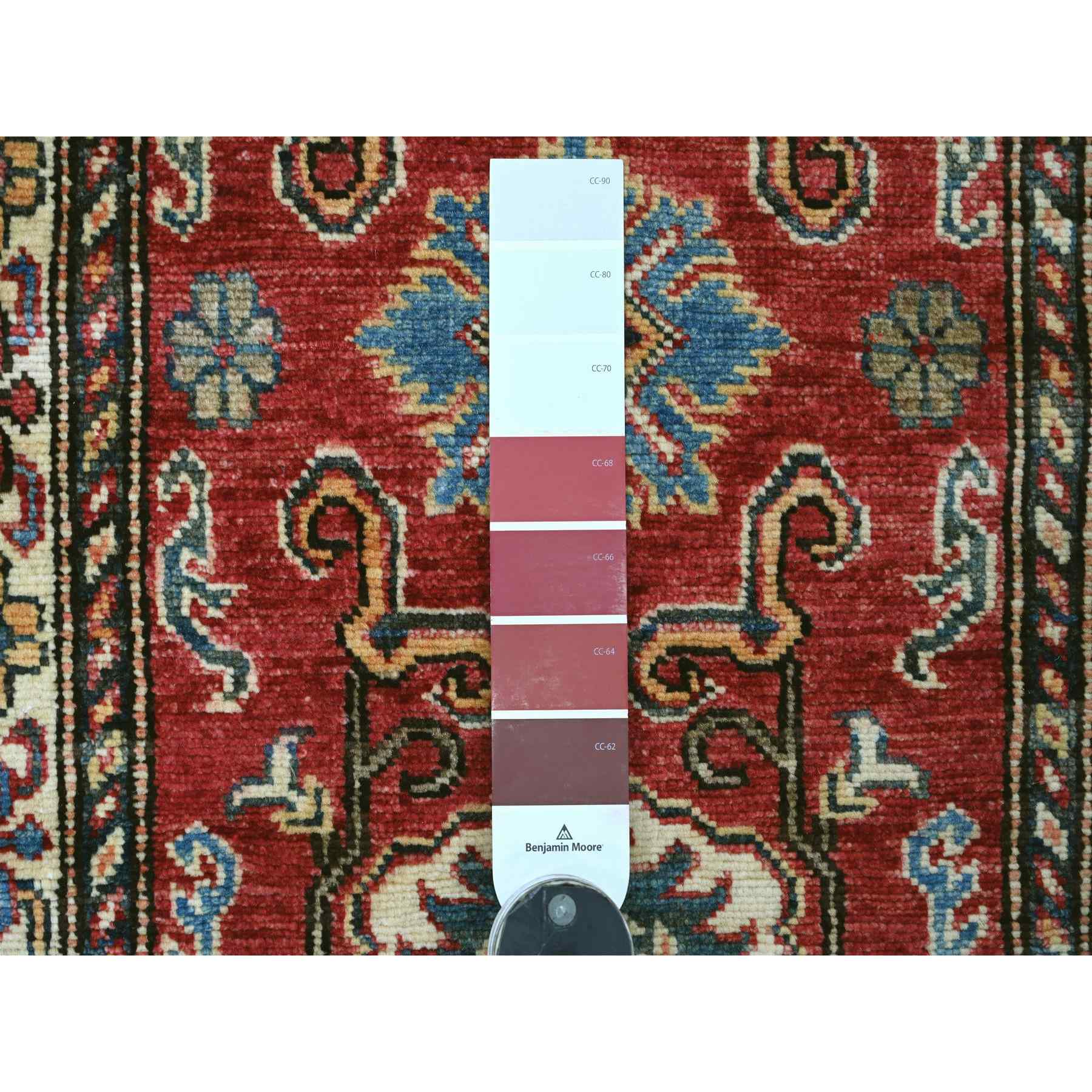 Tribal-Geometric-Hand-Knotted-Rug-107055