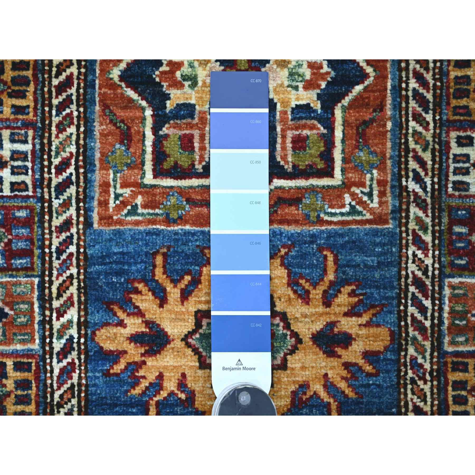 Tribal-Geometric-Hand-Knotted-Rug-107060