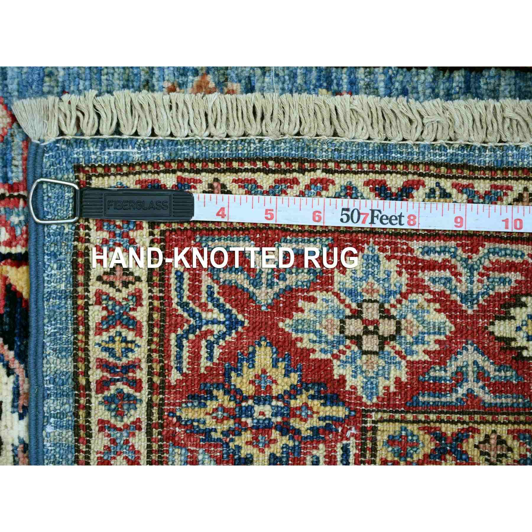 Tribal-Geometric-Hand-Knotted-Rug-107075