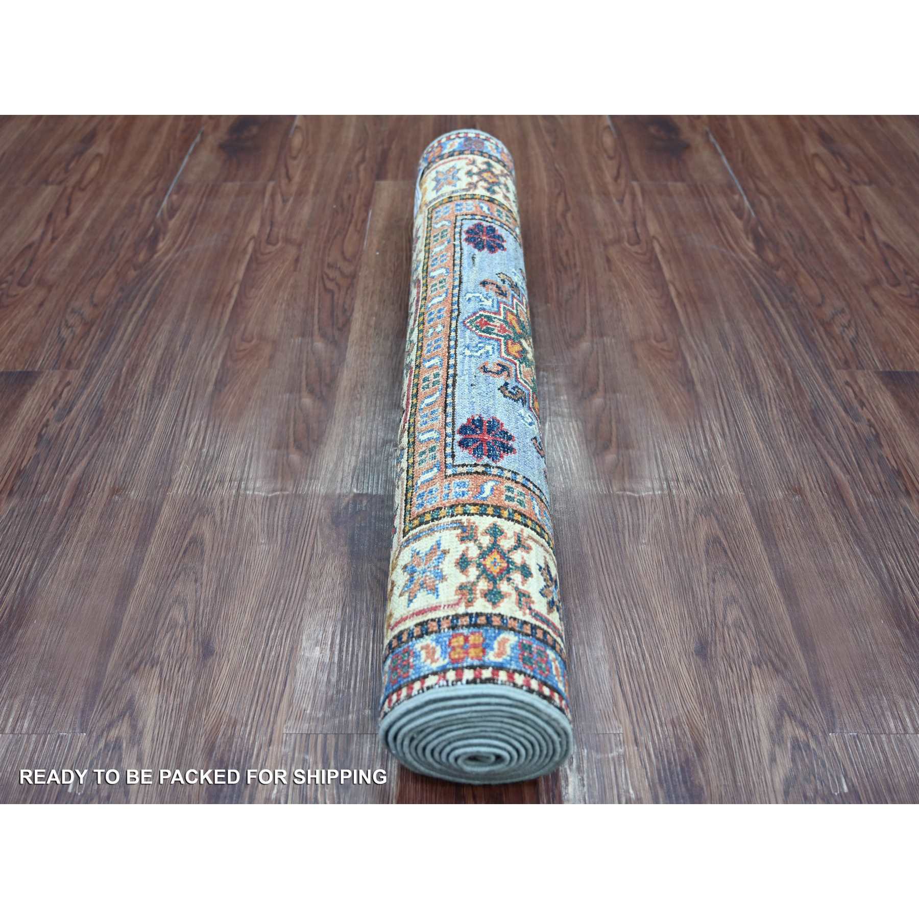 Tribal-Geometric-Hand-Knotted-Rug-107095