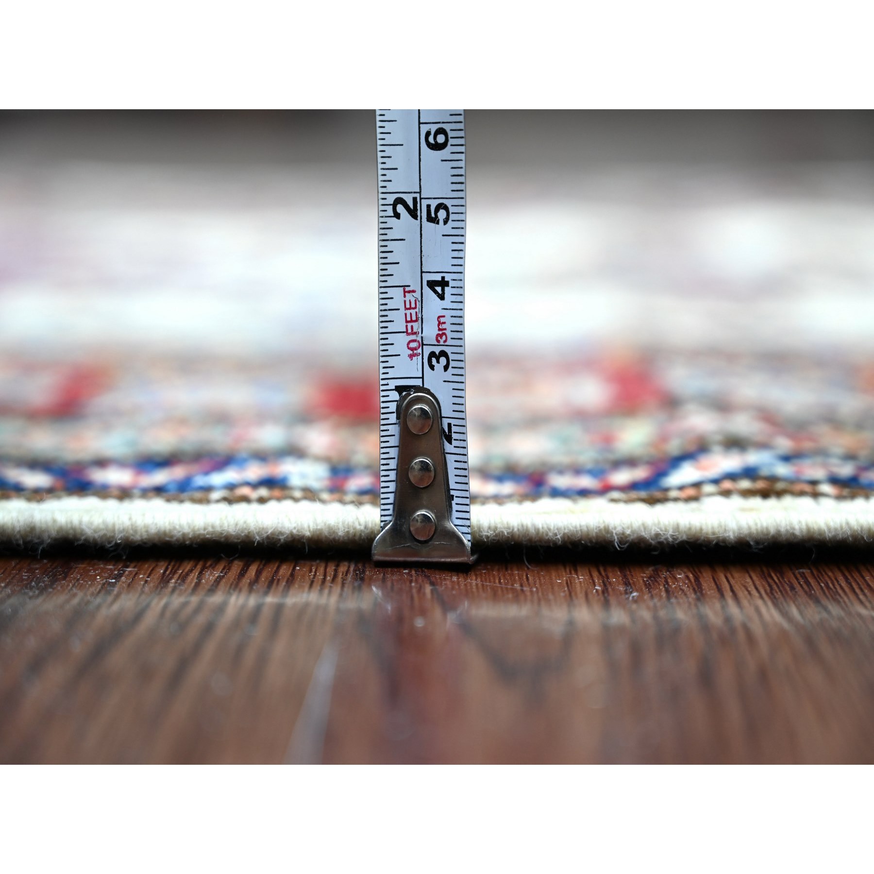 Tribal-Geometric-Hand-Knotted-Rug-107115