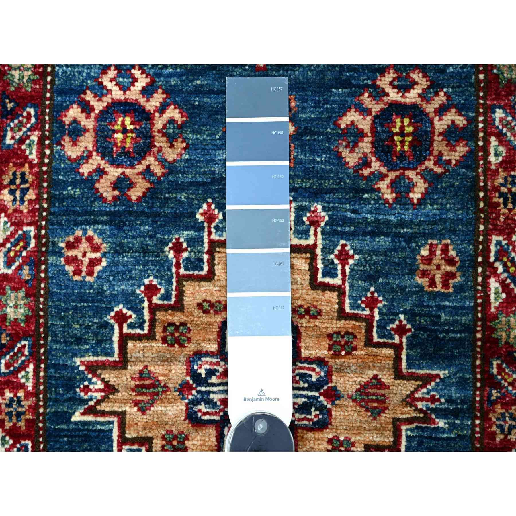 Tribal-Geometric-Hand-Knotted-Rug-107120