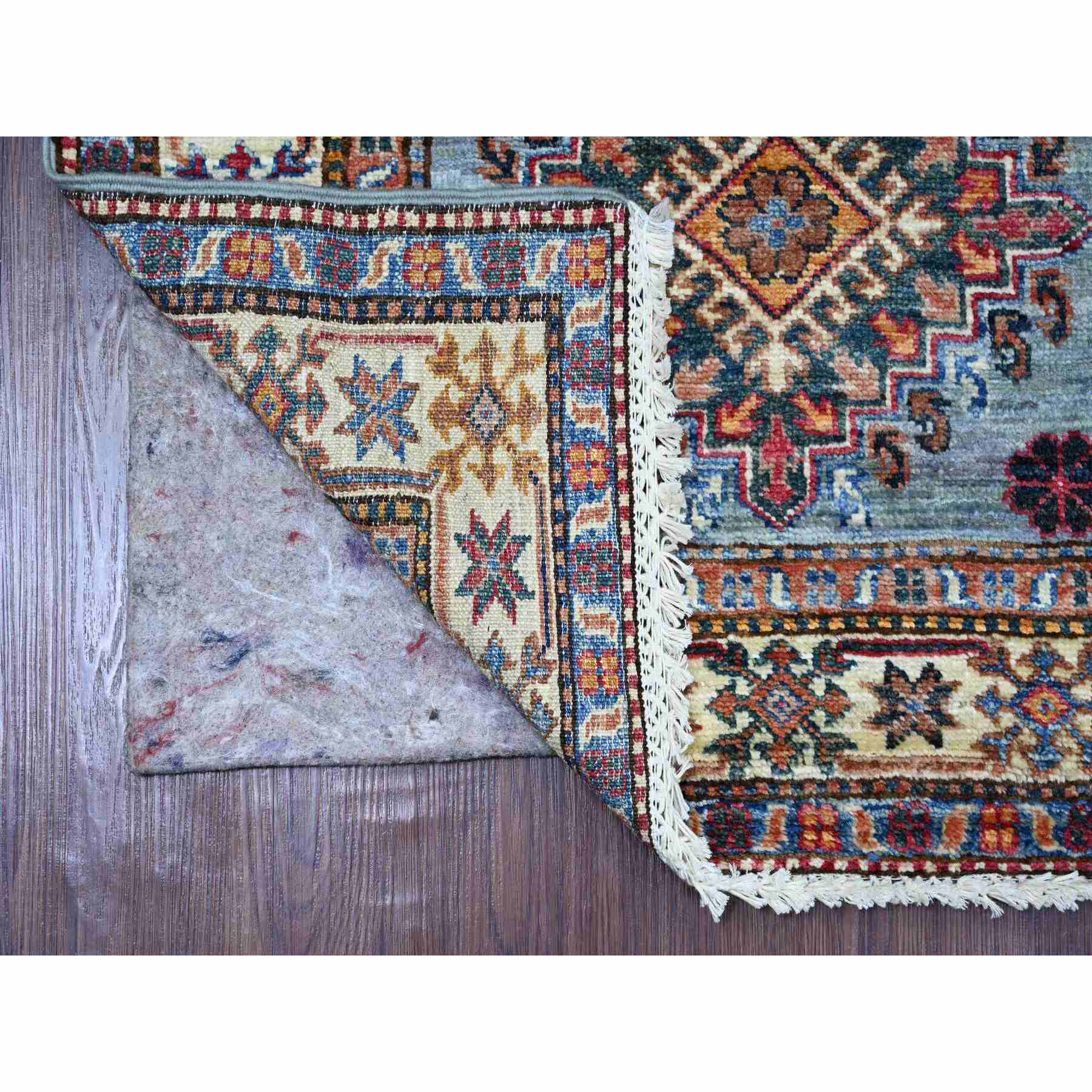 Tribal-Geometric-Hand-Knotted-Rug-107125