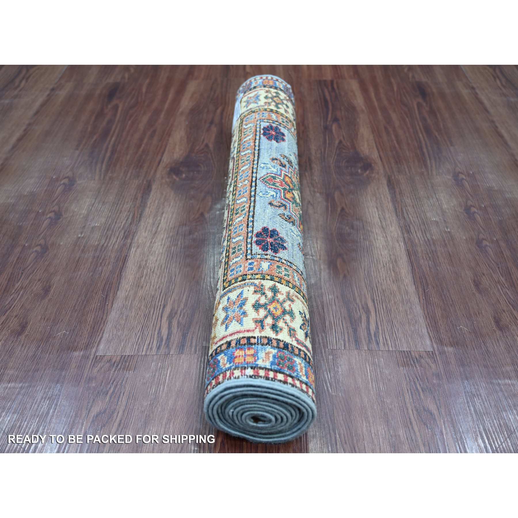 Tribal-Geometric-Hand-Knotted-Rug-107125