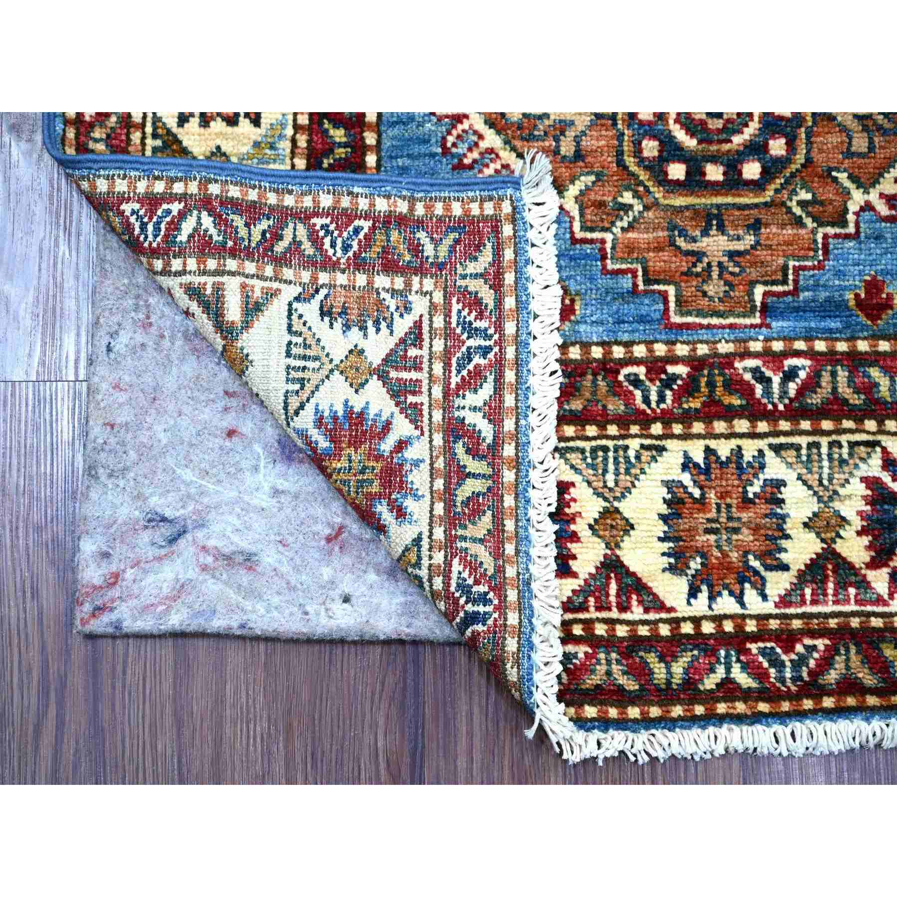 Tribal-Geometric-Hand-Knotted-Rug-107130