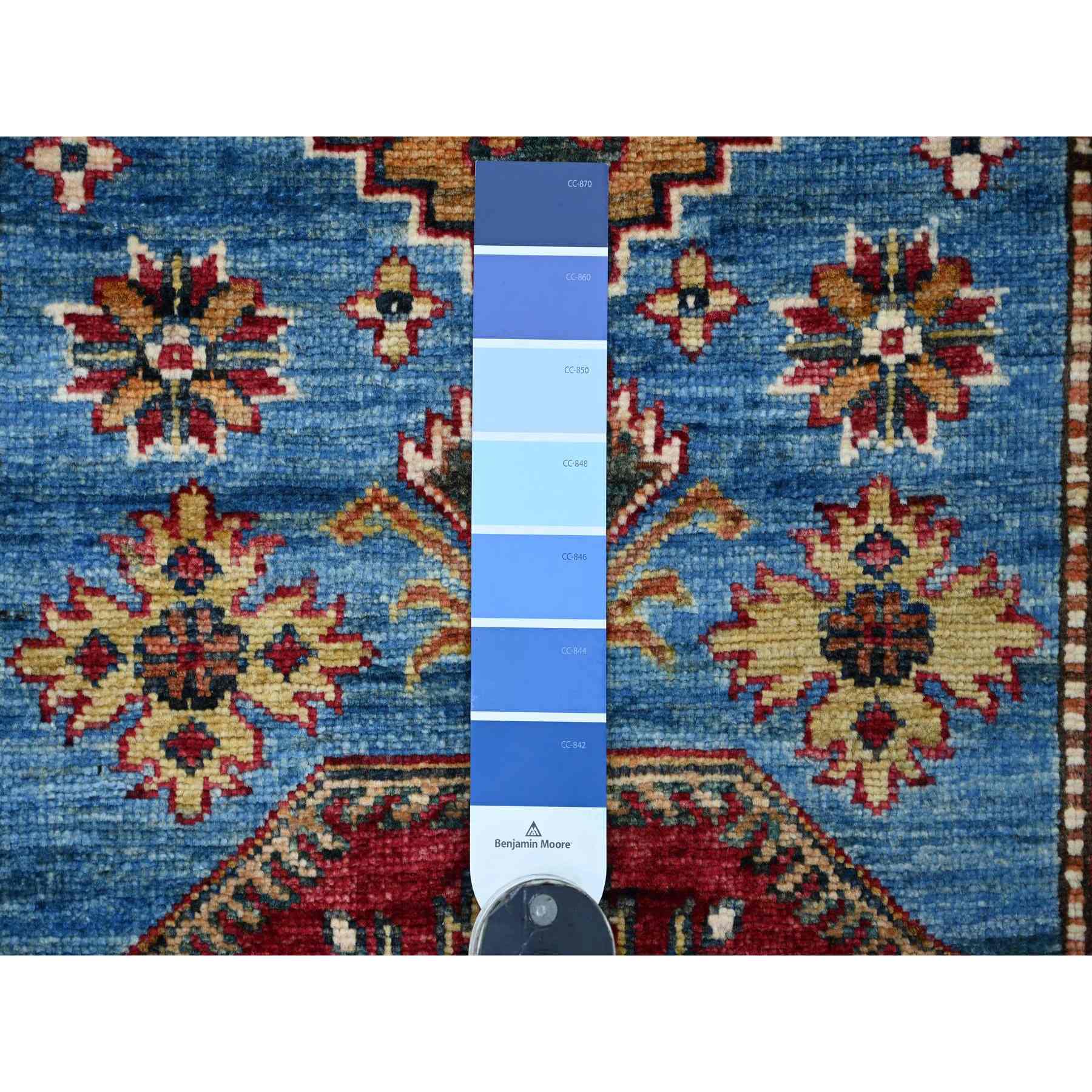 Tribal-Geometric-Hand-Knotted-Rug-107130