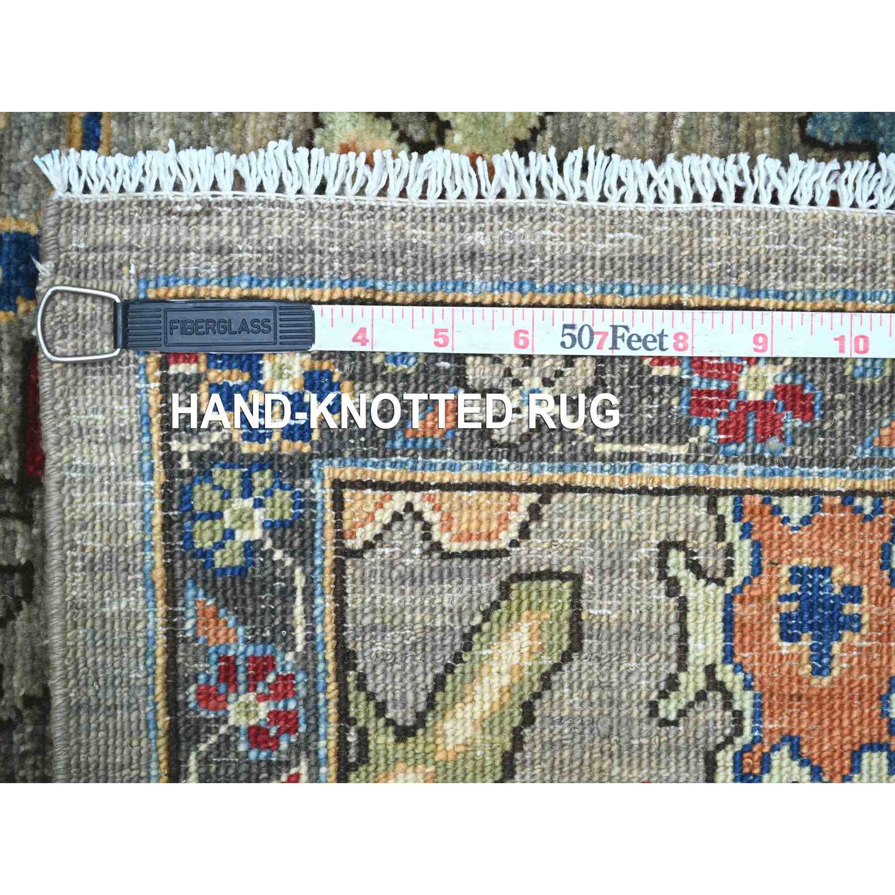 Tribal-Geometric-Hand-Knotted-Rug-107140