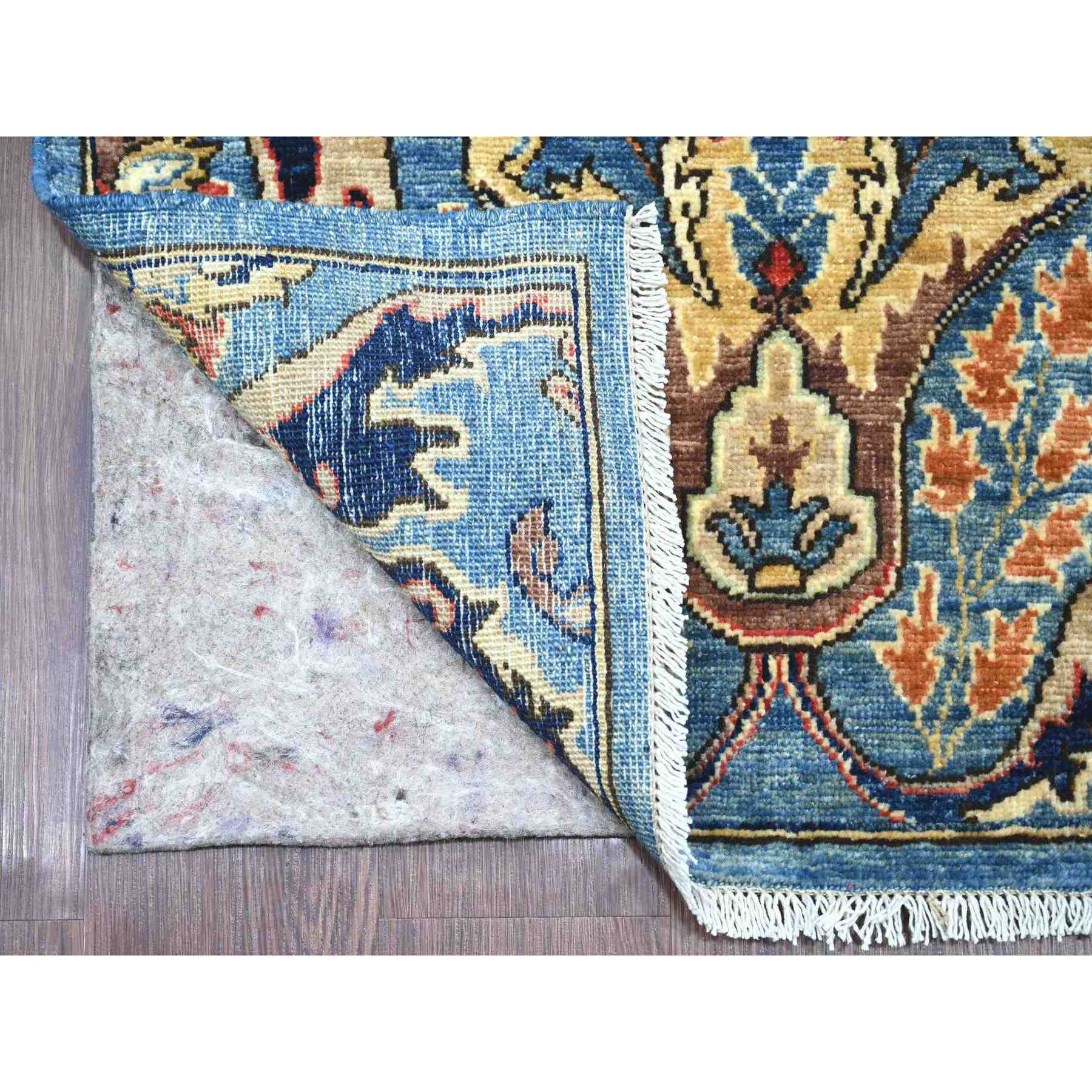 Tribal-Geometric-Hand-Knotted-Rug-107145