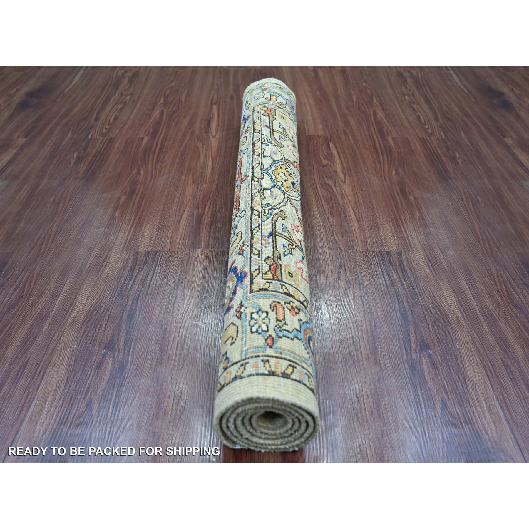 Tribal-Geometric-Hand-Knotted-Rug-107150