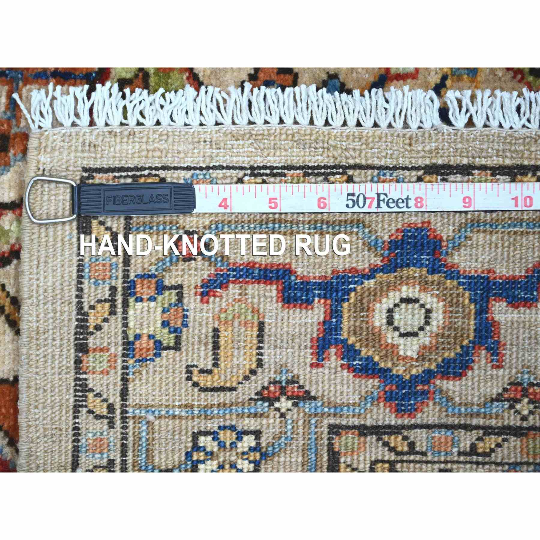 Tribal-Geometric-Hand-Knotted-Rug-107150