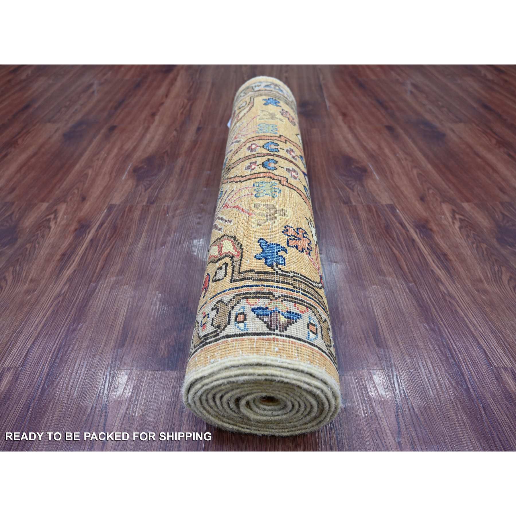 Tribal-Geometric-Hand-Knotted-Rug-107160