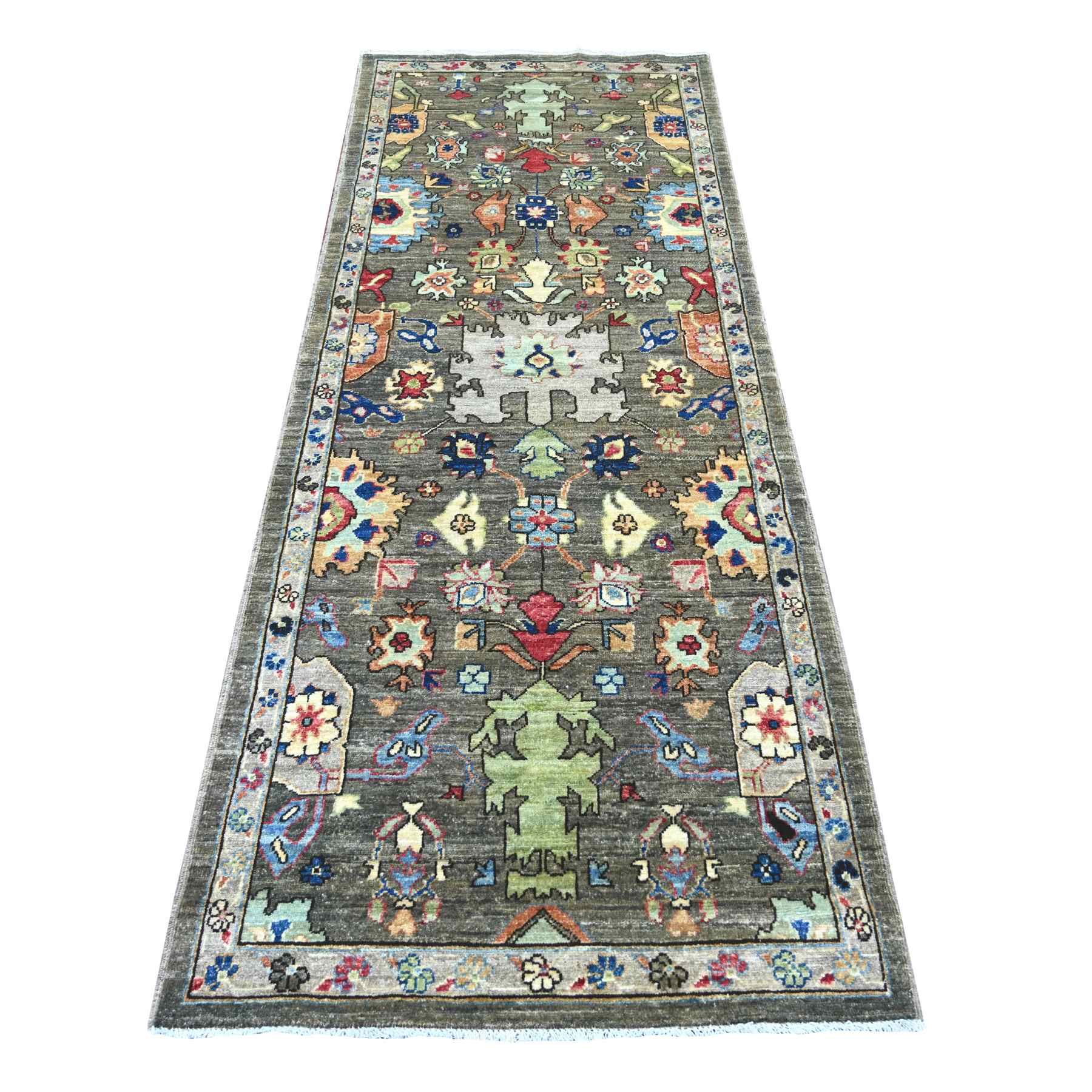 Tribal-Geometric-Hand-Knotted-Rug-107175