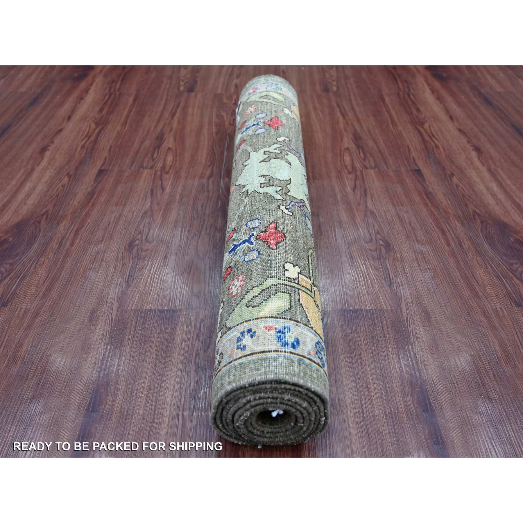 Tribal-Geometric-Hand-Knotted-Rug-107175