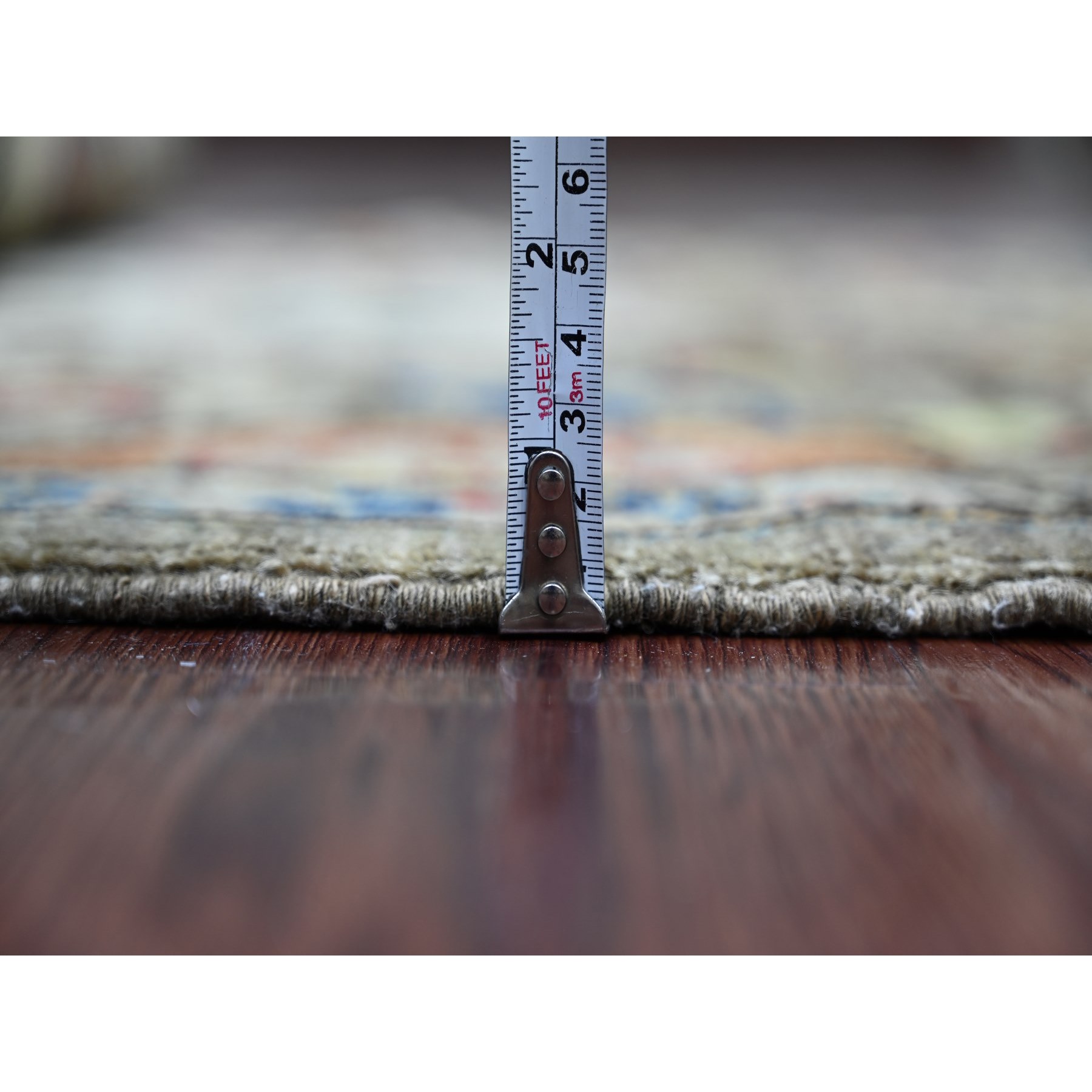Tribal-Geometric-Hand-Knotted-Rug-107175