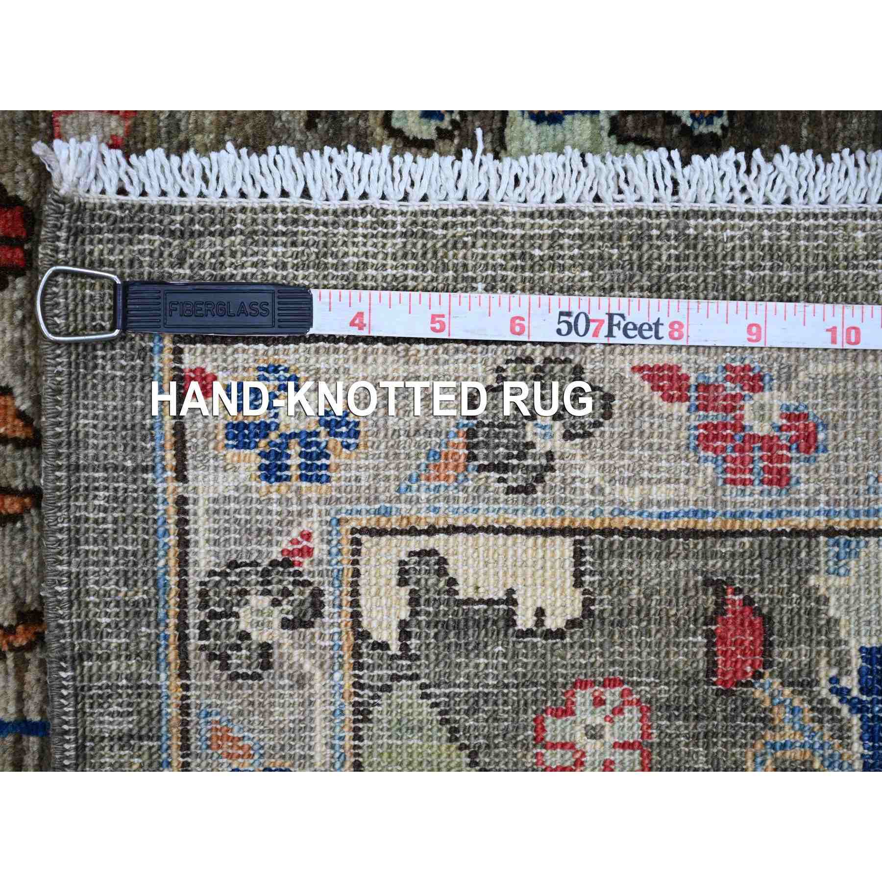 Tribal-Geometric-Hand-Knotted-Rug-107175
