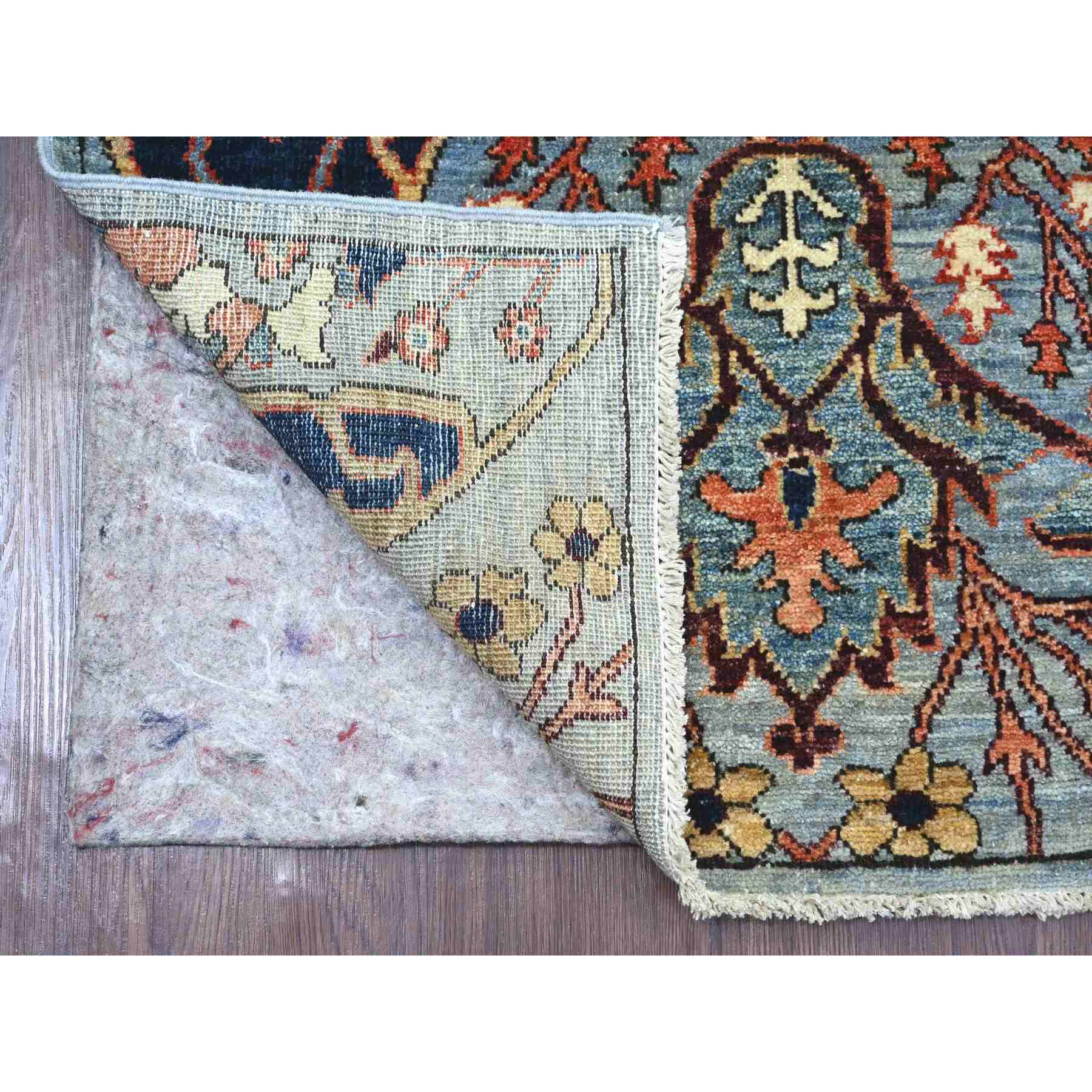 Tribal-Geometric-Hand-Knotted-Rug-107185