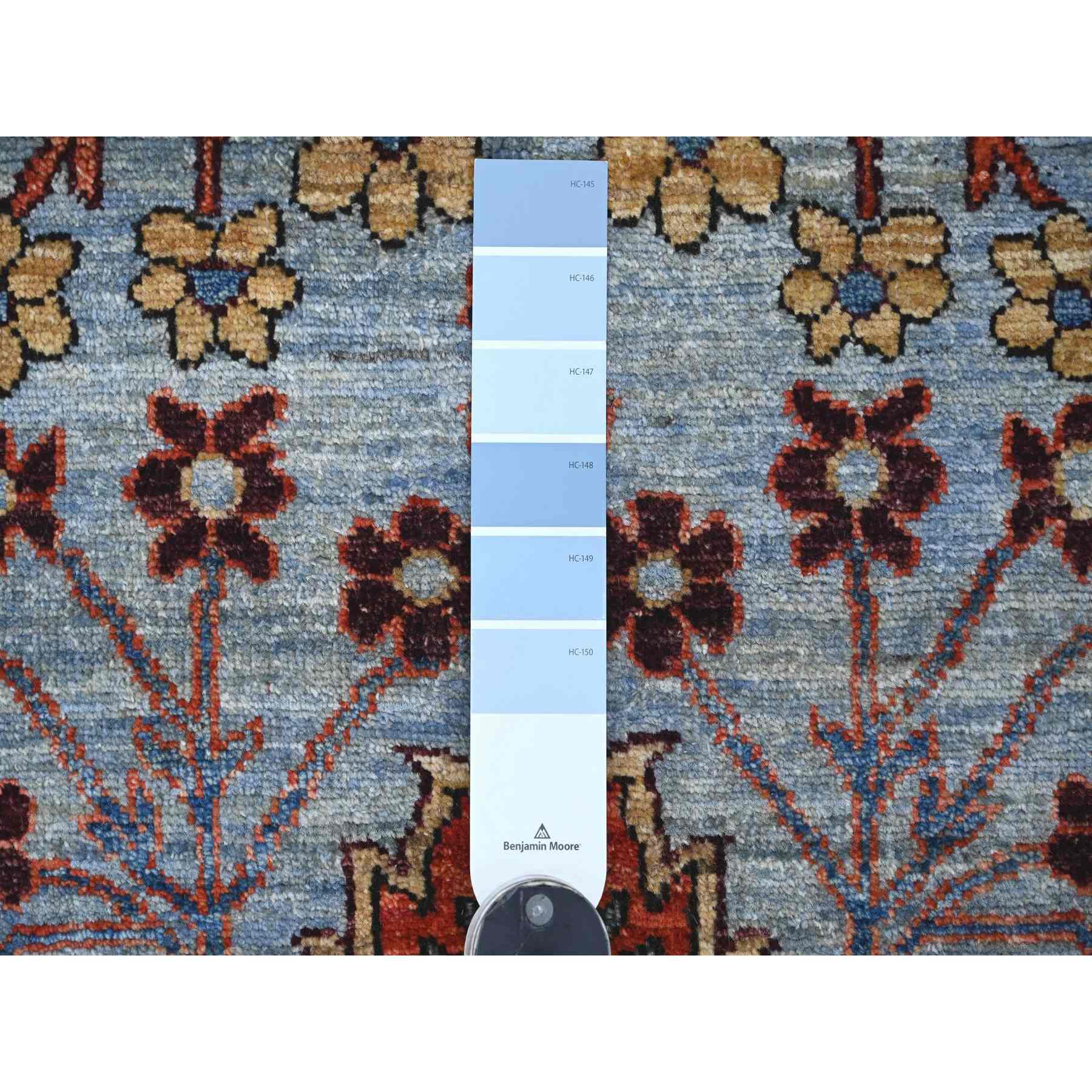Tribal-Geometric-Hand-Knotted-Rug-107185