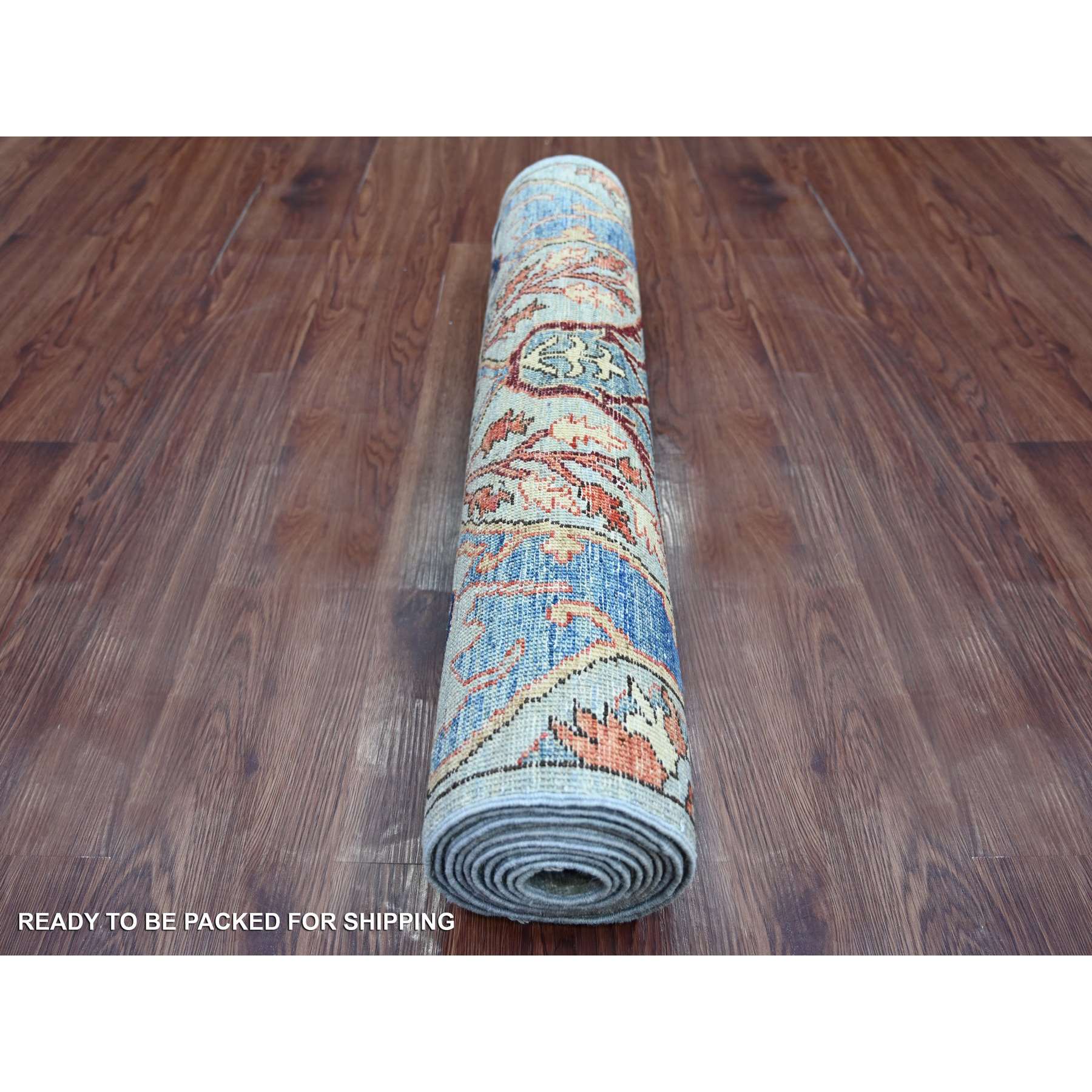 Tribal-Geometric-Hand-Knotted-Rug-107185